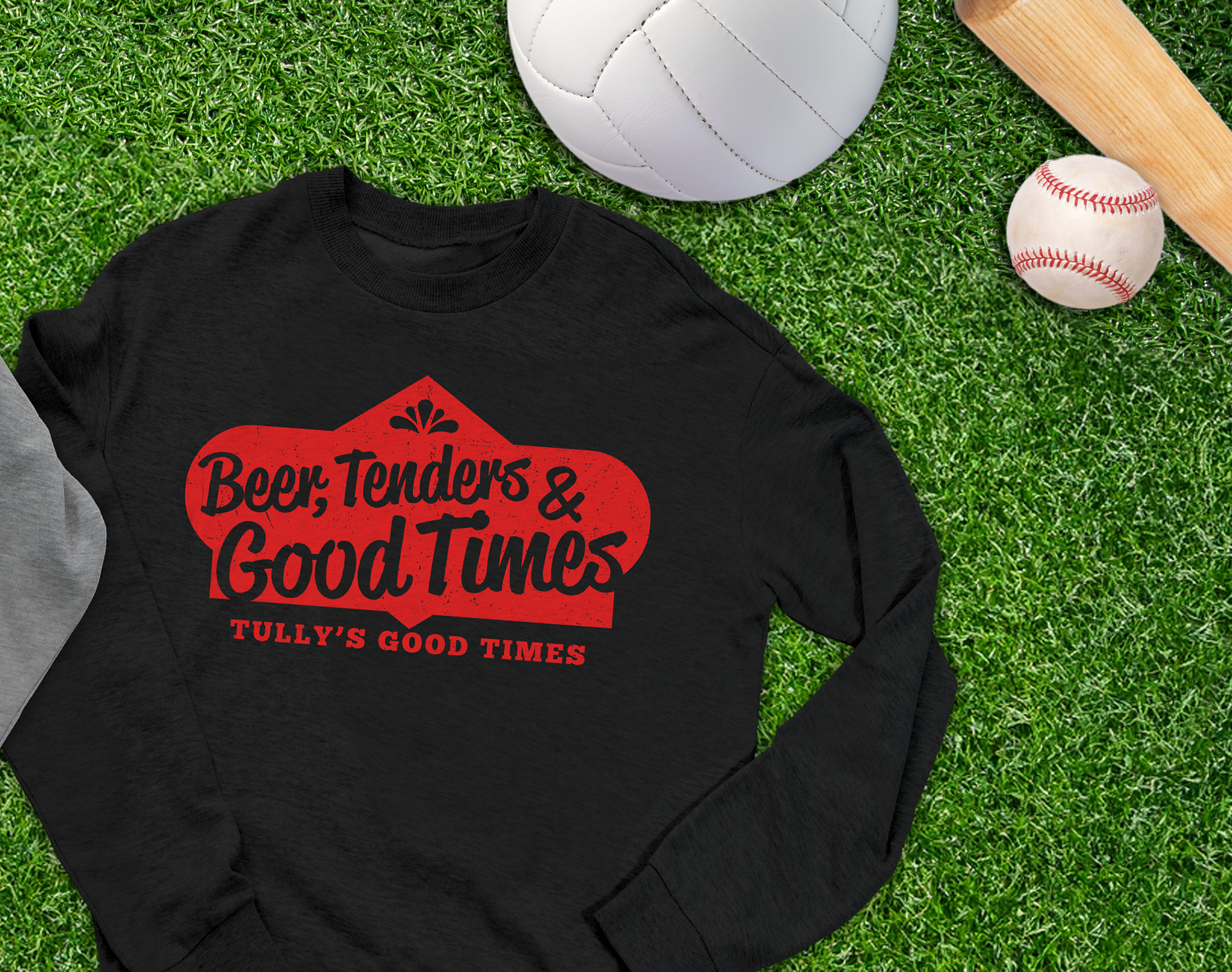 "Beer, Tenders & Good Times" Crewneck