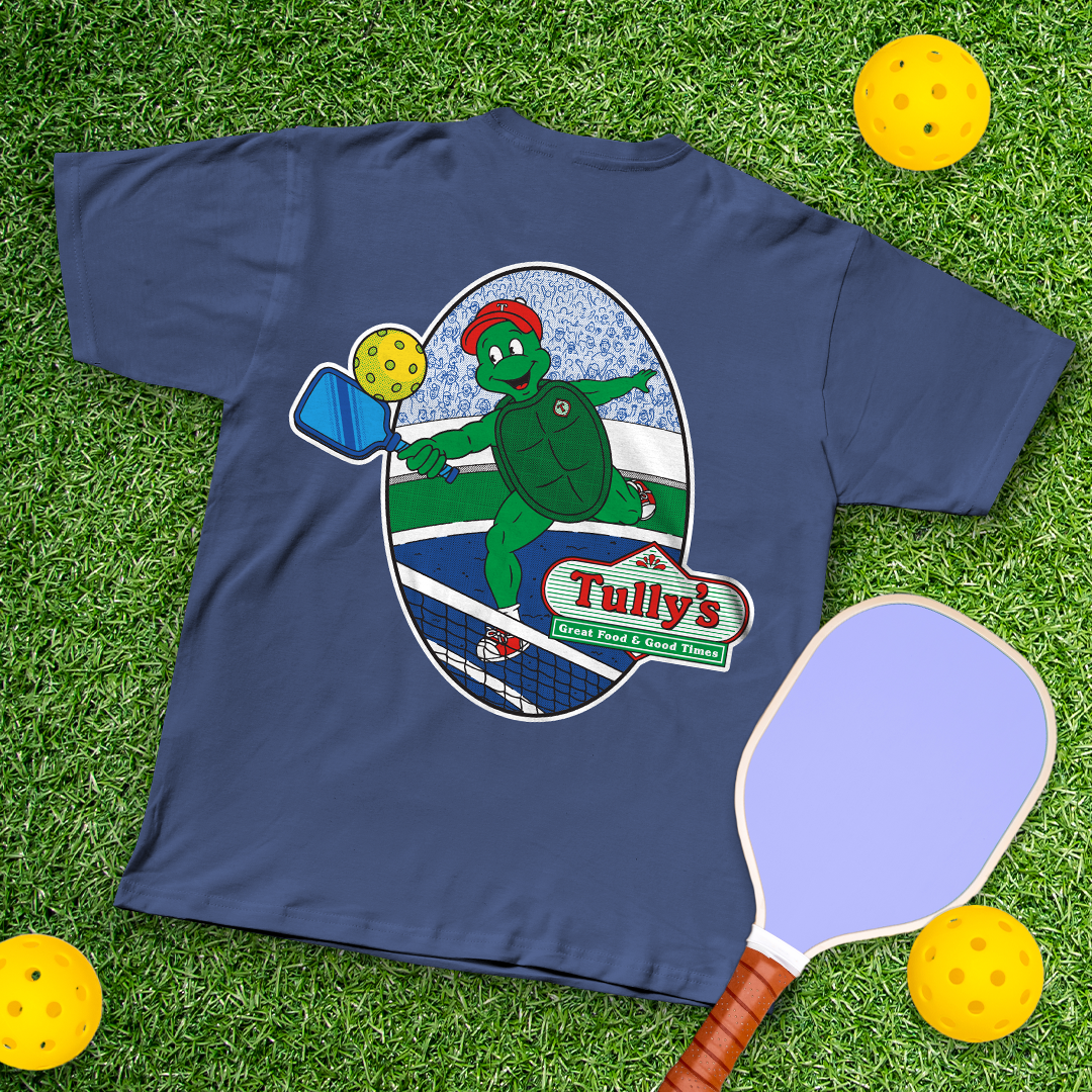 Tully Playing Pickleball Shirt