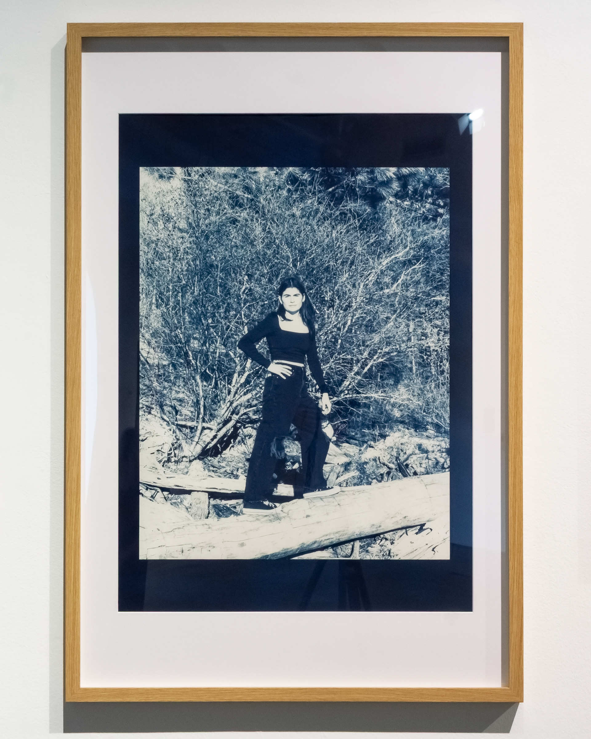 Emme, 2025 Cyanotype on cotton rag