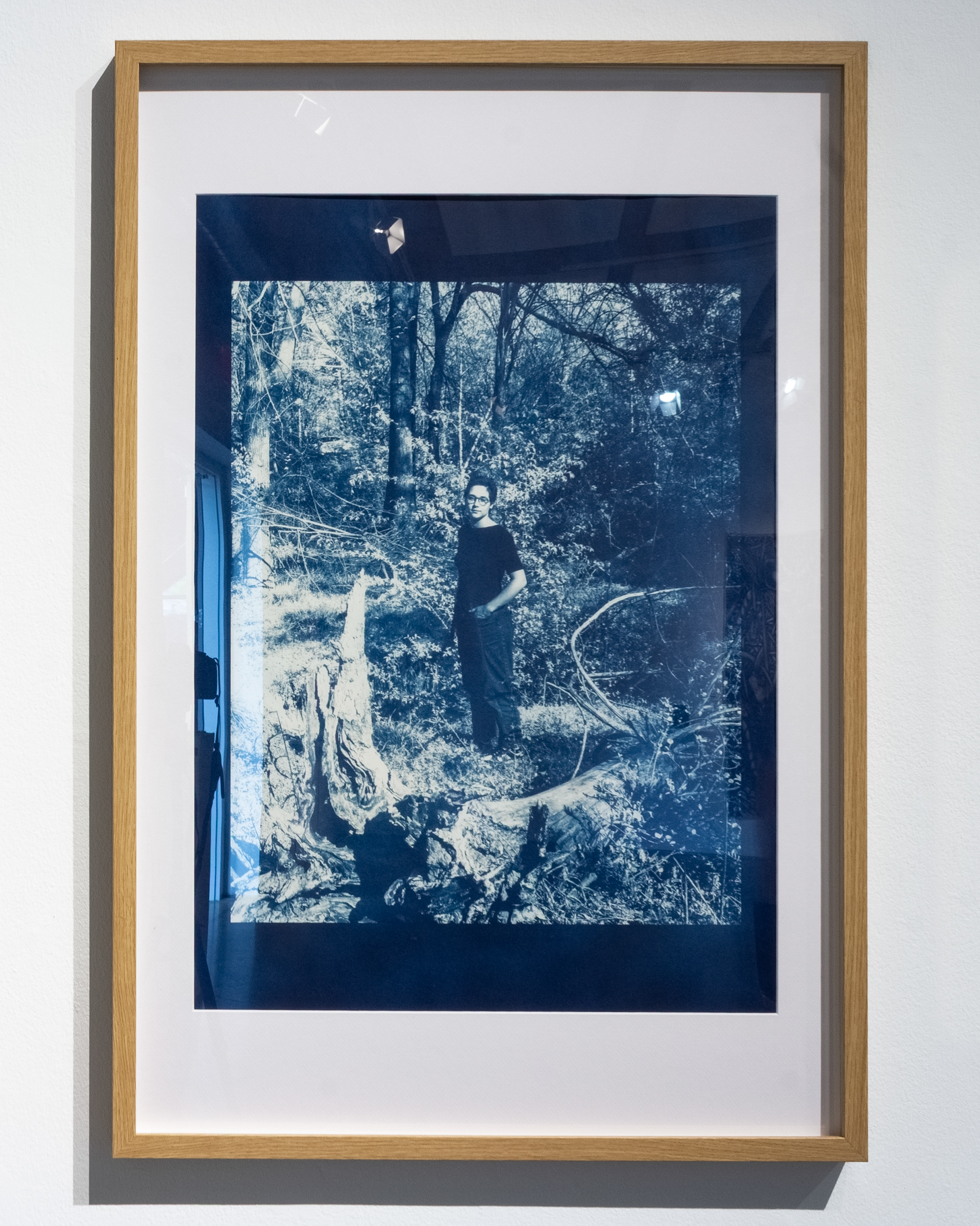 Maddie, 2025 Cyanotype on cotton rag