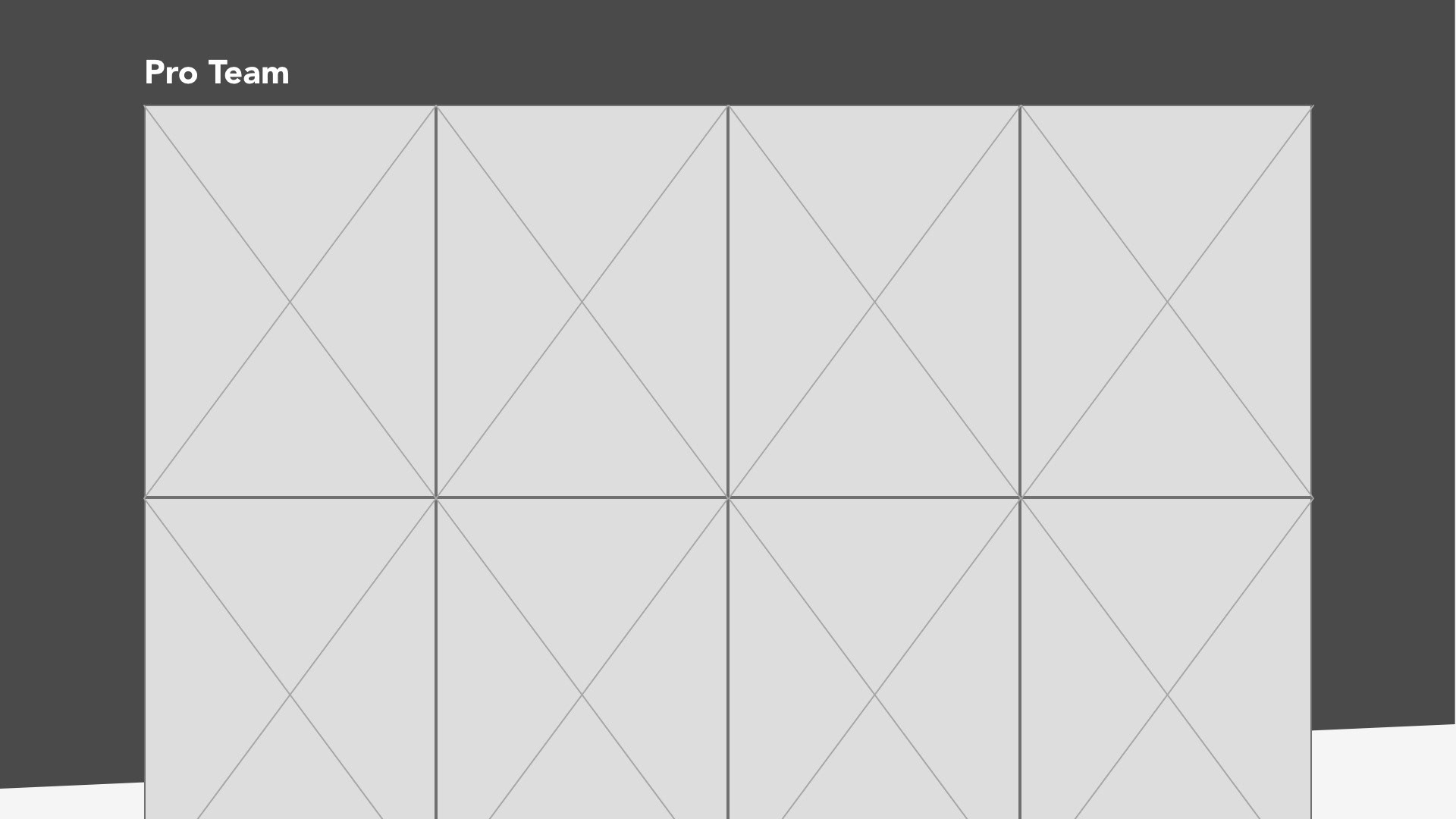 High Fidelity Wireframes