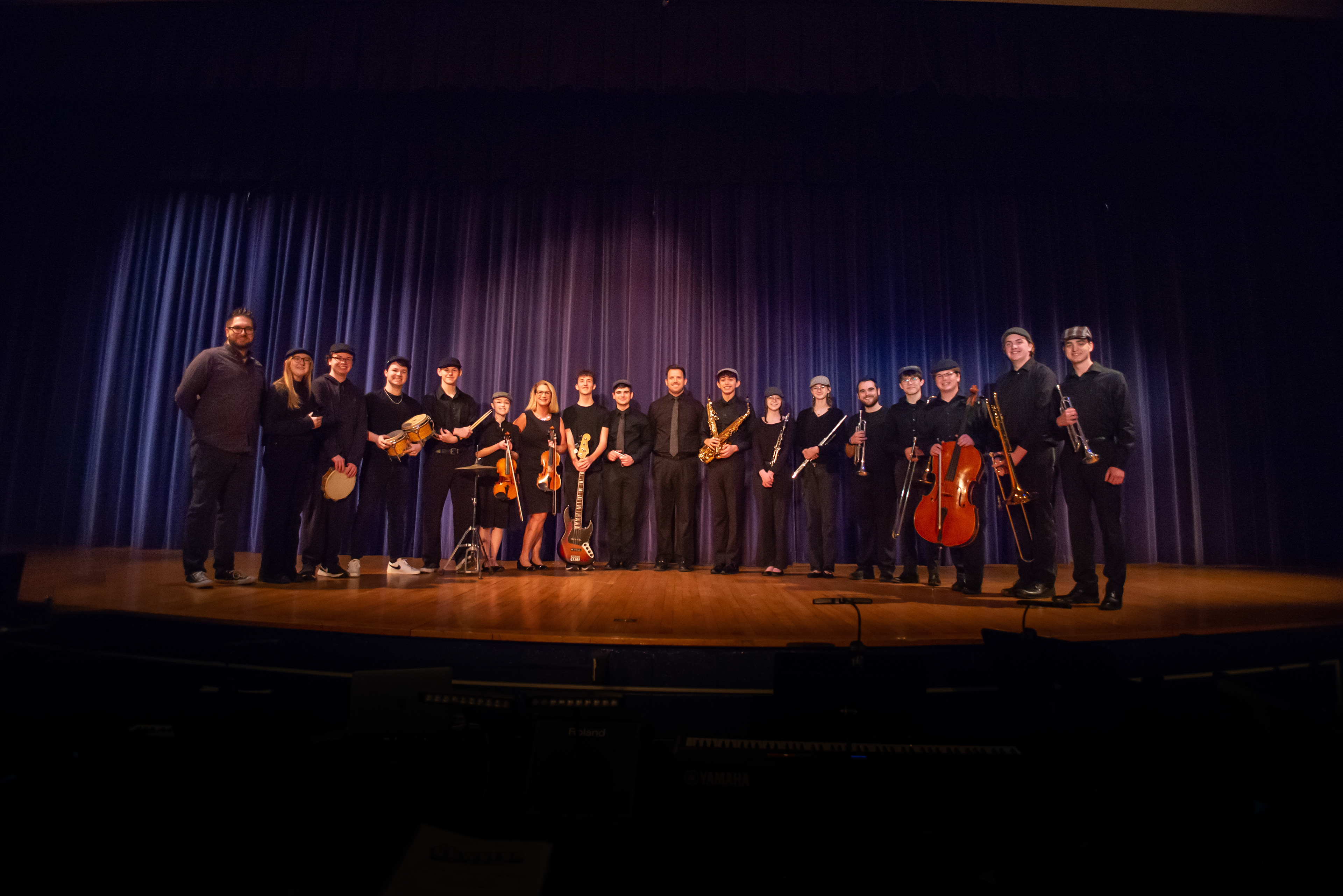 GCHS Drama Club Production of "Newsies" Orchestra 