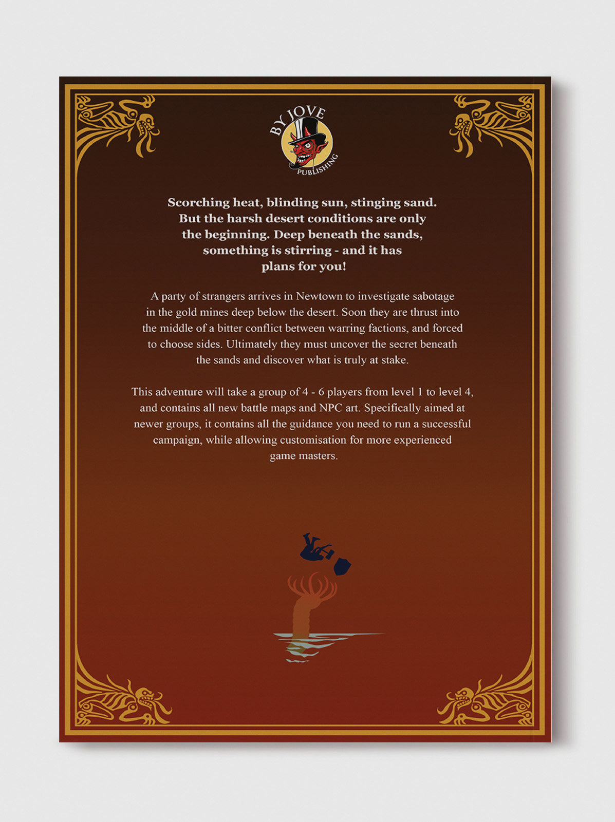 Back Cover. Adobe InDesign.