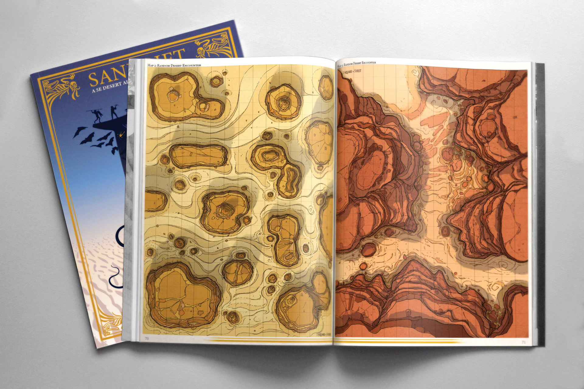 Spread. Adobe InDesign.