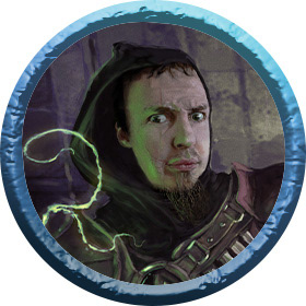 Blue Ally Token Design. Photoshop.