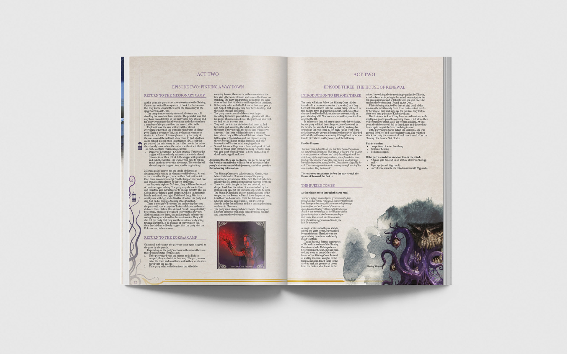 Spread. Adobe InDesign.