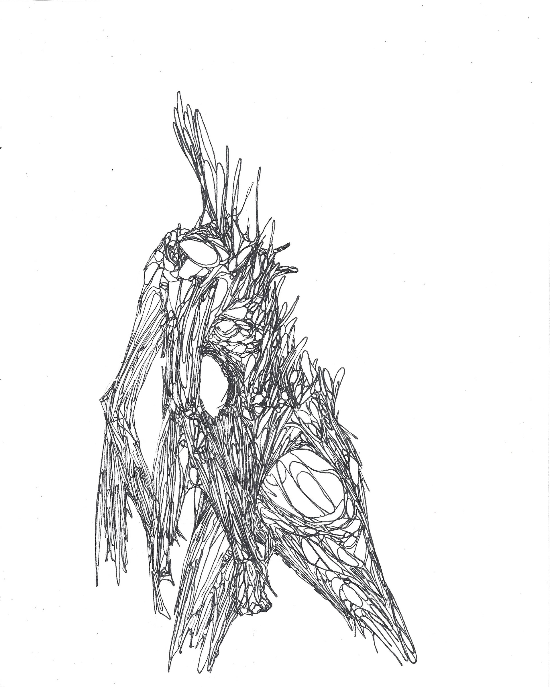 "Cocoon" 2019 8.5"x11"