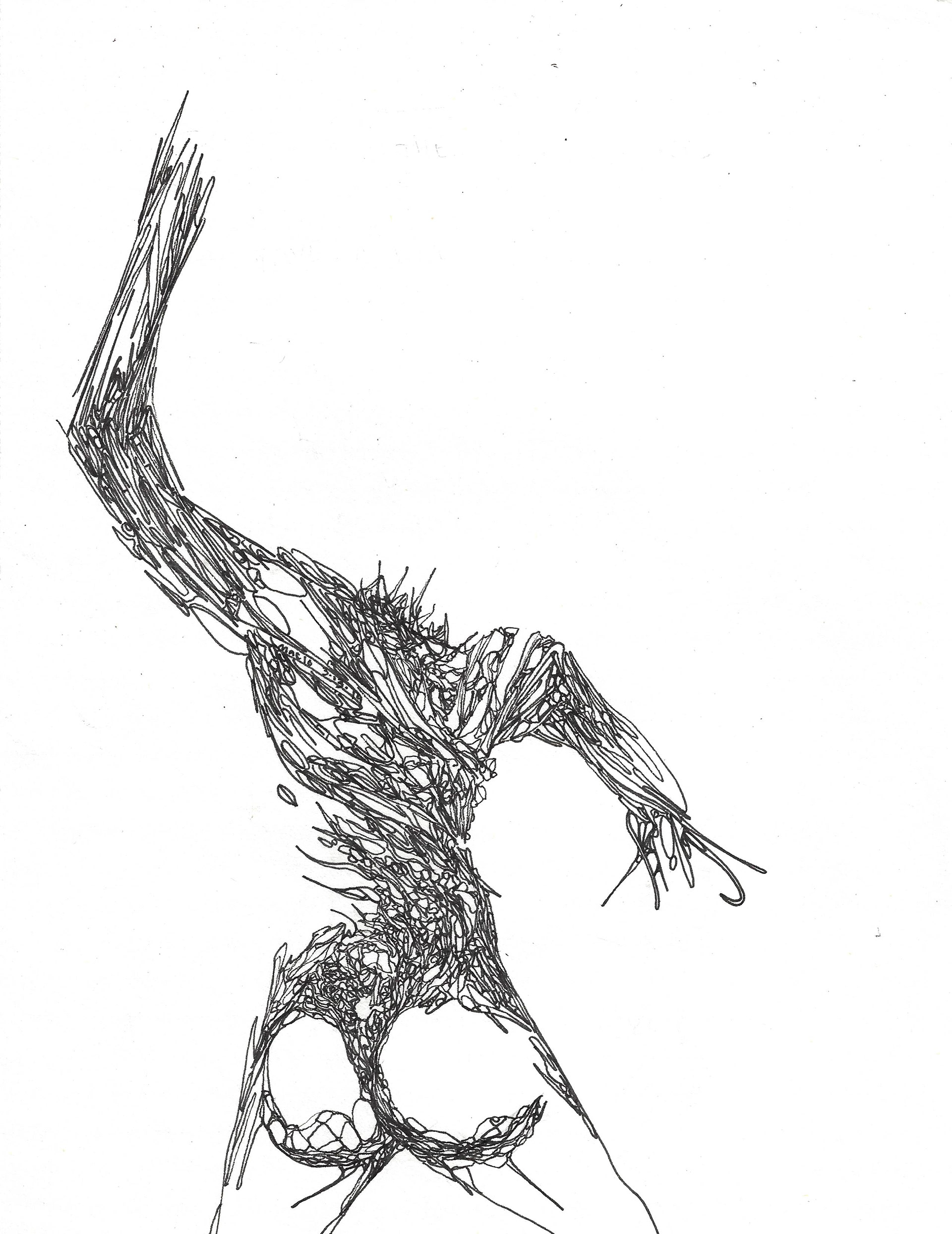 "Beware" 2019 8.5"x11"