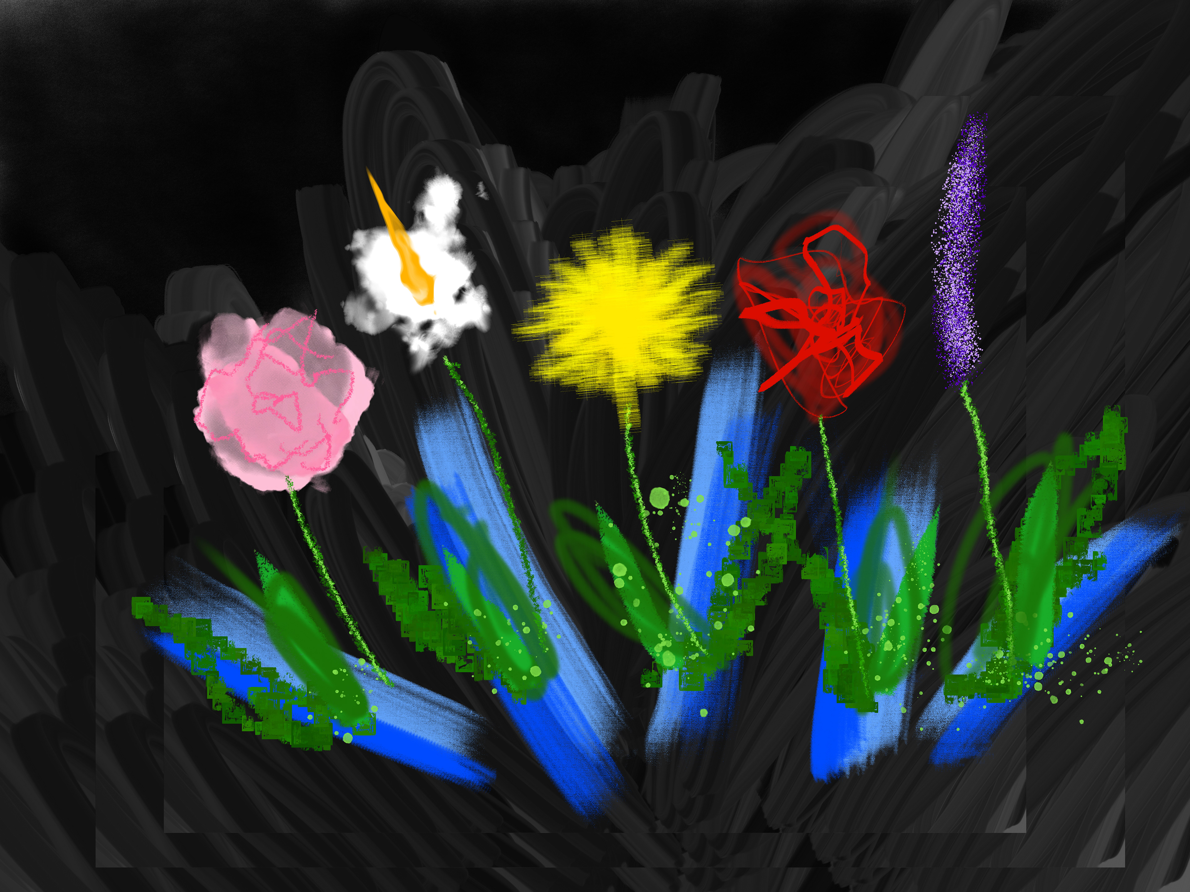 Dark Floral Mystique