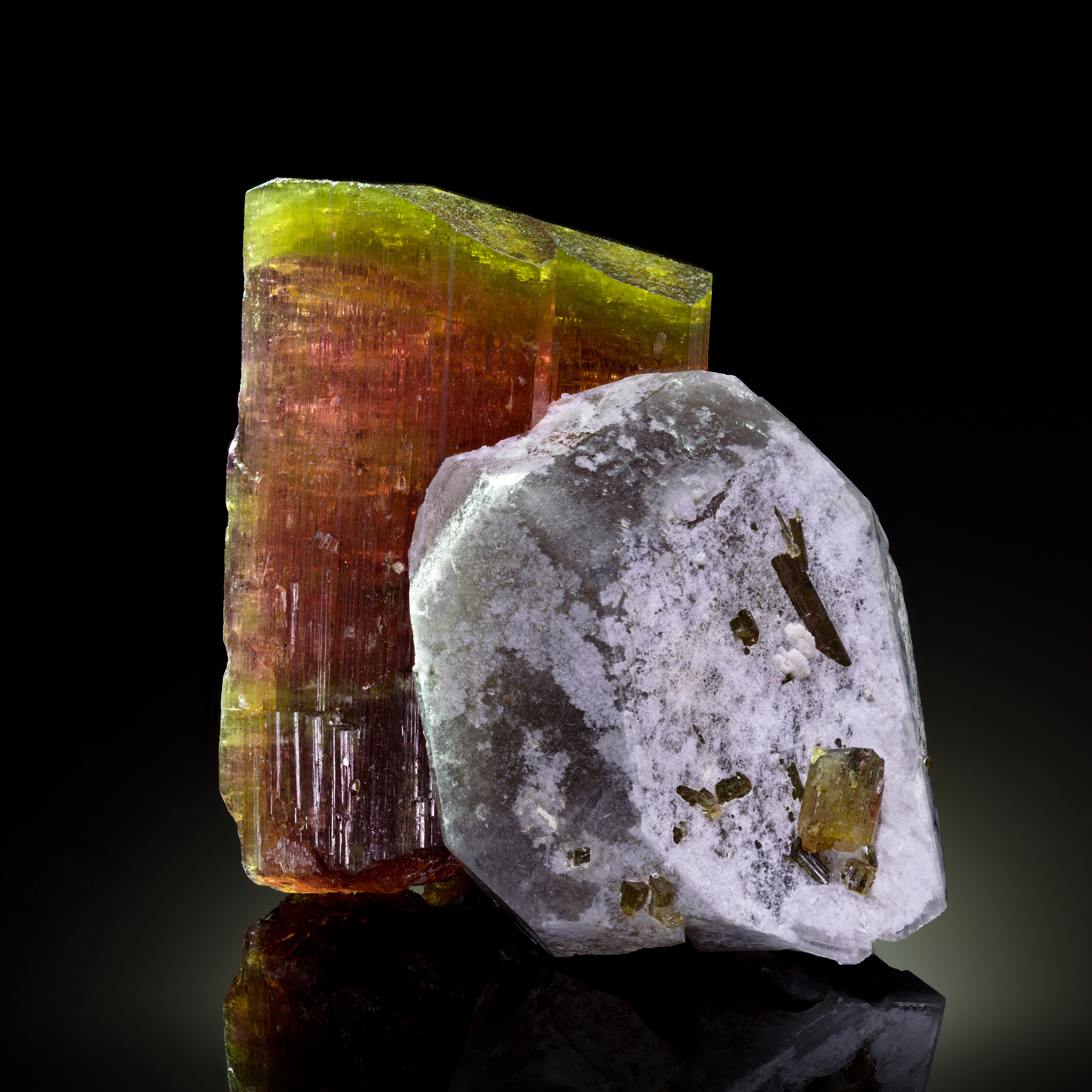 Elbaite: Brazil. Dr. Thomas Campbell Collection