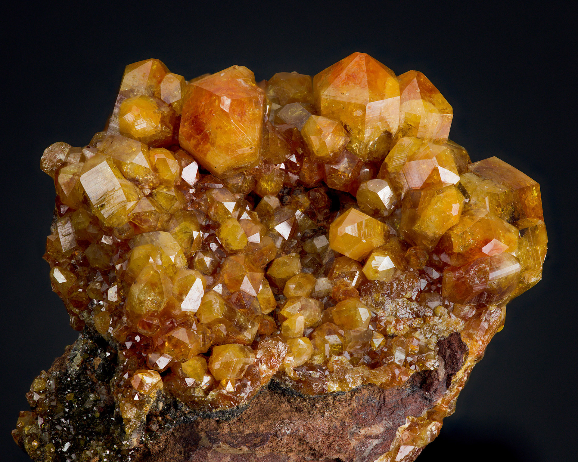 Vanadinite: JC Holmes claim, AZ; Alex Venzke Collection