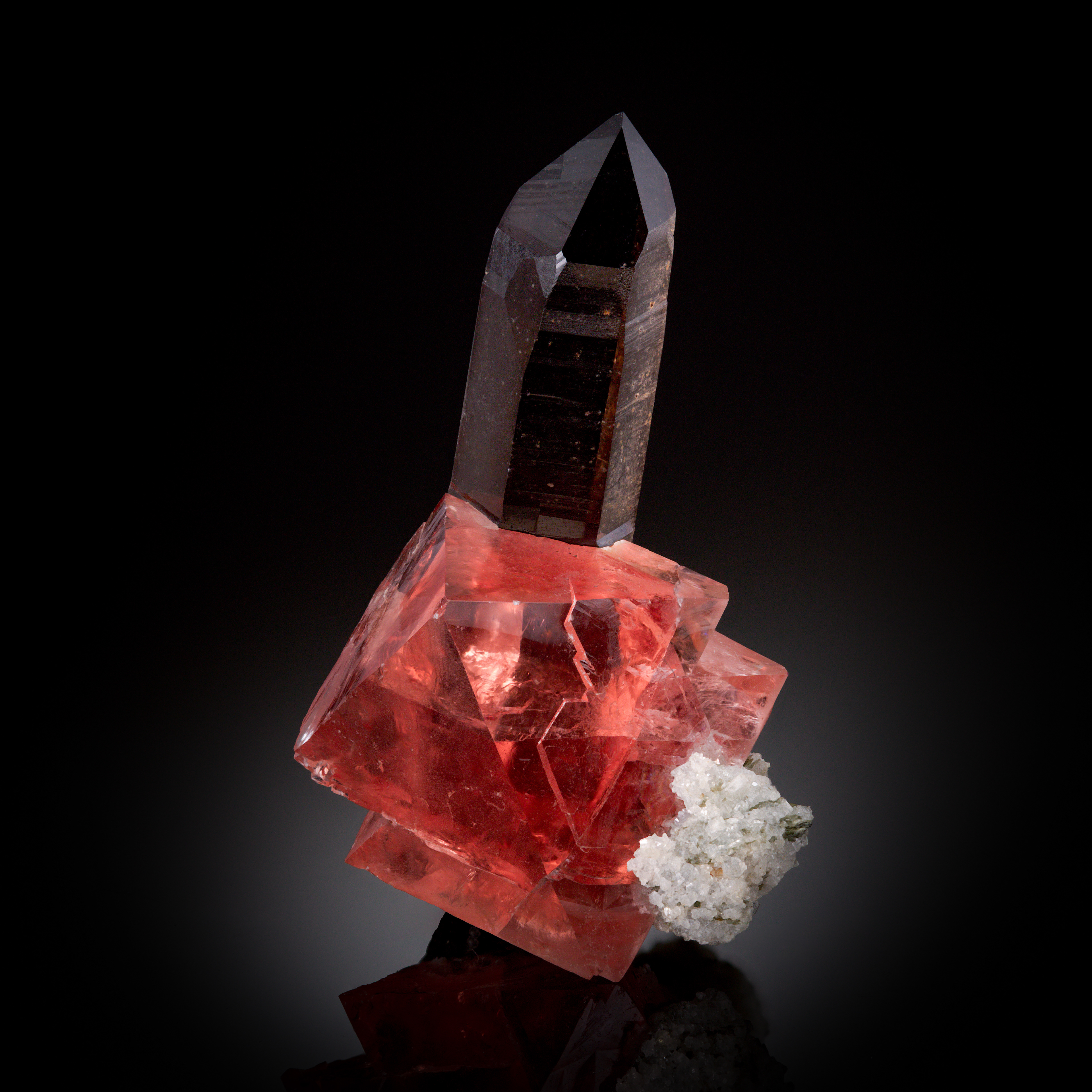 Fluorite and Quartz; Kyle Kevorkian Collection