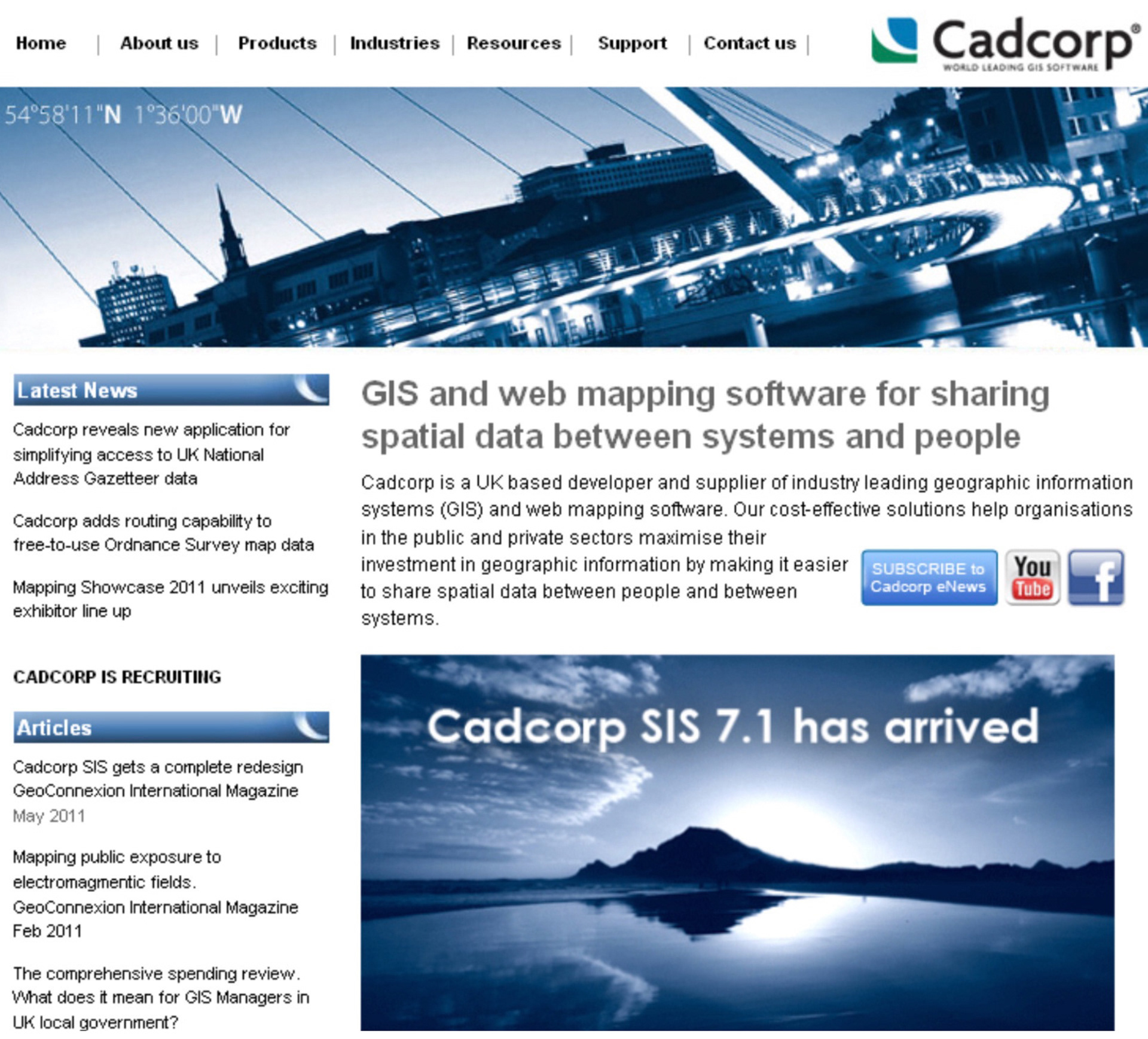 Website design