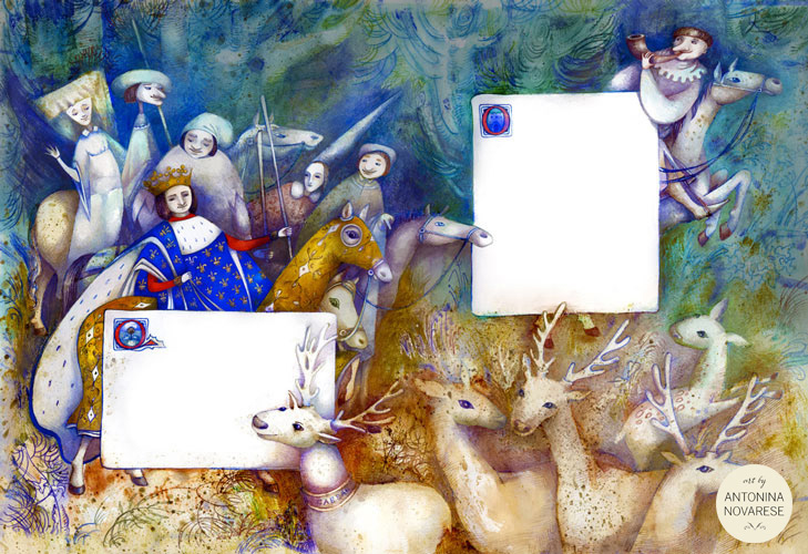 Illustration for a children's monthly magazine TétrasLire. 2017 - 2019, Editions AlbaVerba.