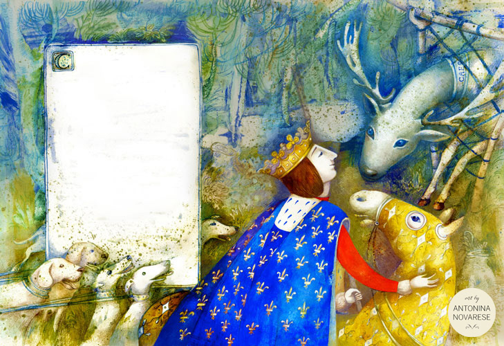 Illustration for a children's monthly magazine TétrasLire. 2017 - 2019, Editions AlbaVerba.