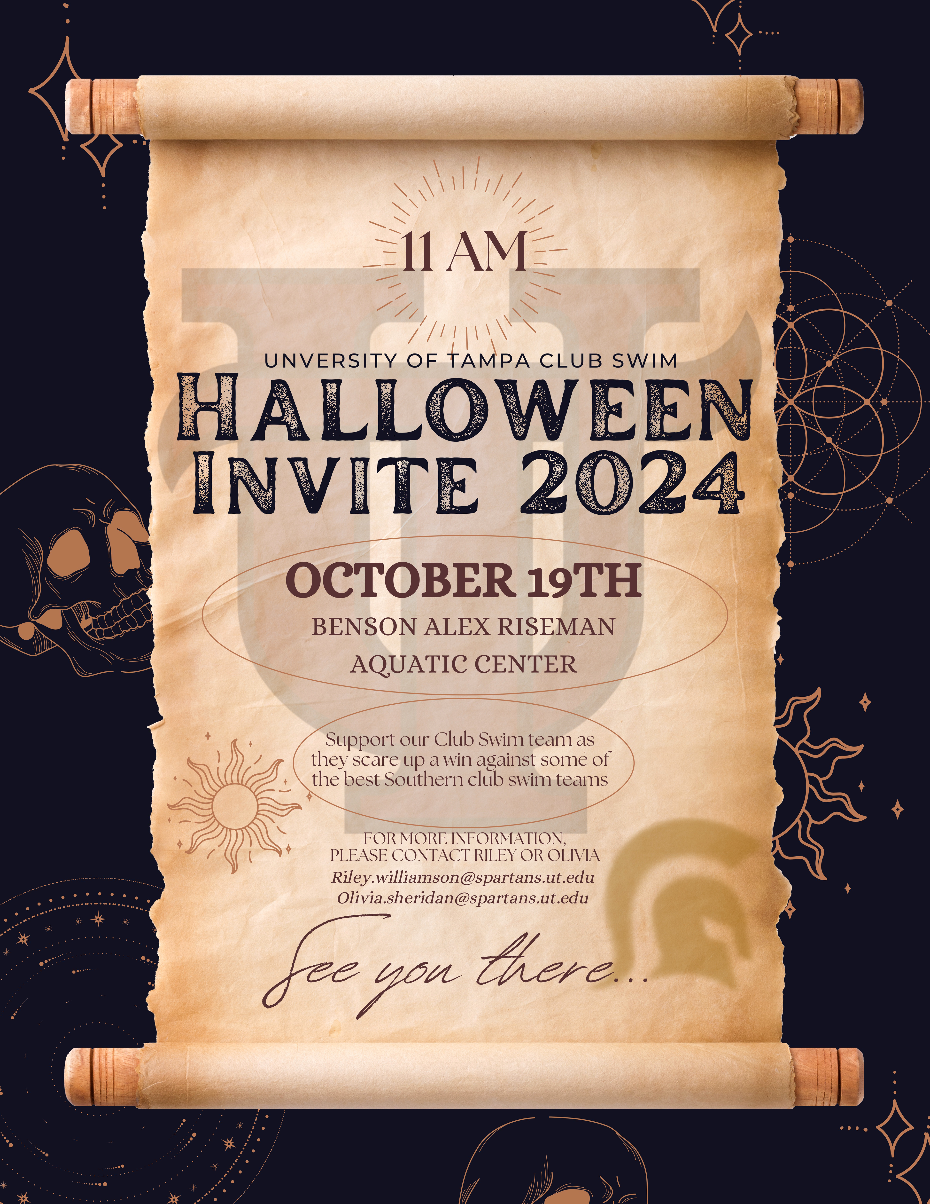 Halloween Invite Meet Flyer