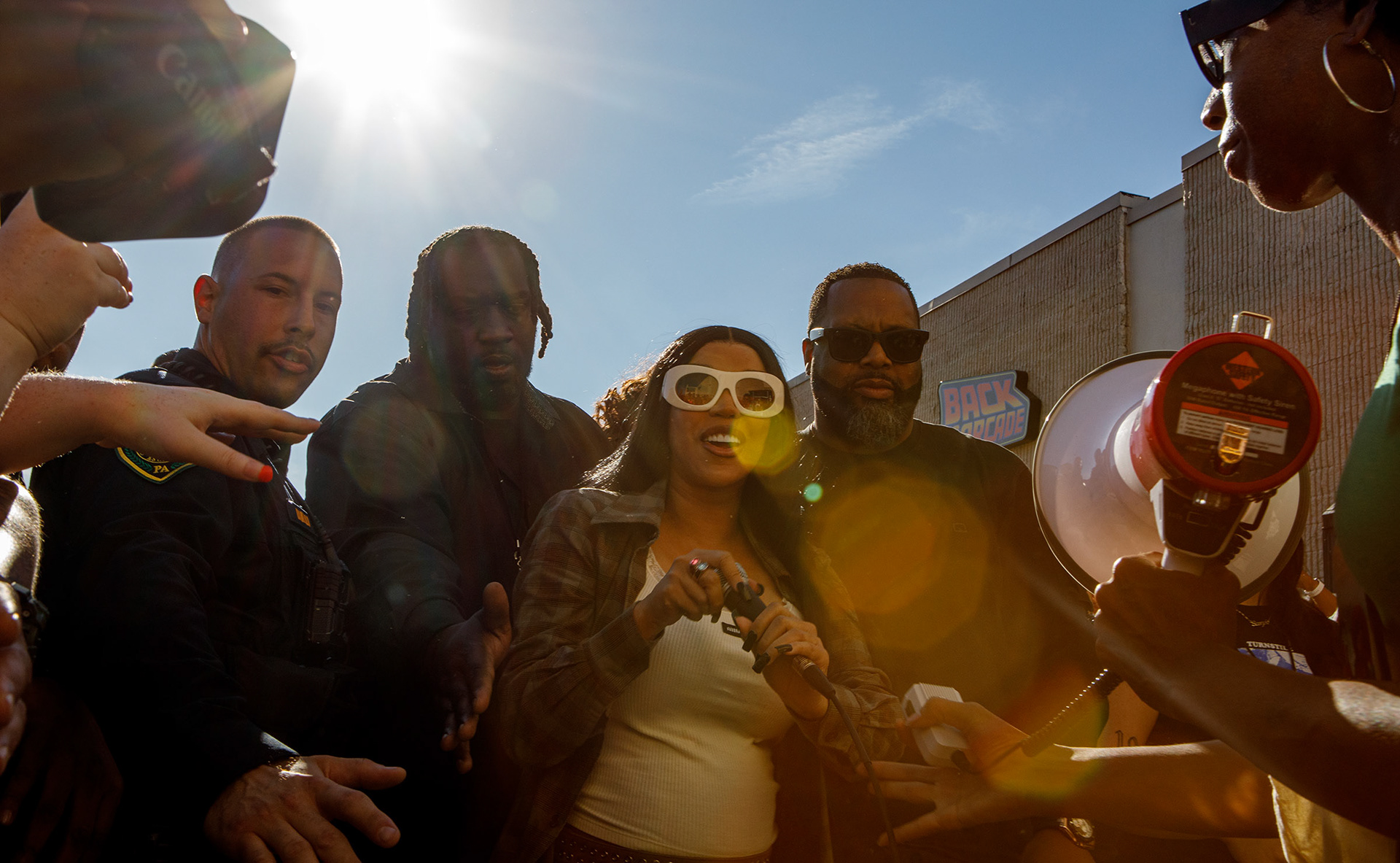 Cardi B at Spin Me 'Round record store for the release of her new CD, Am I the Drama?