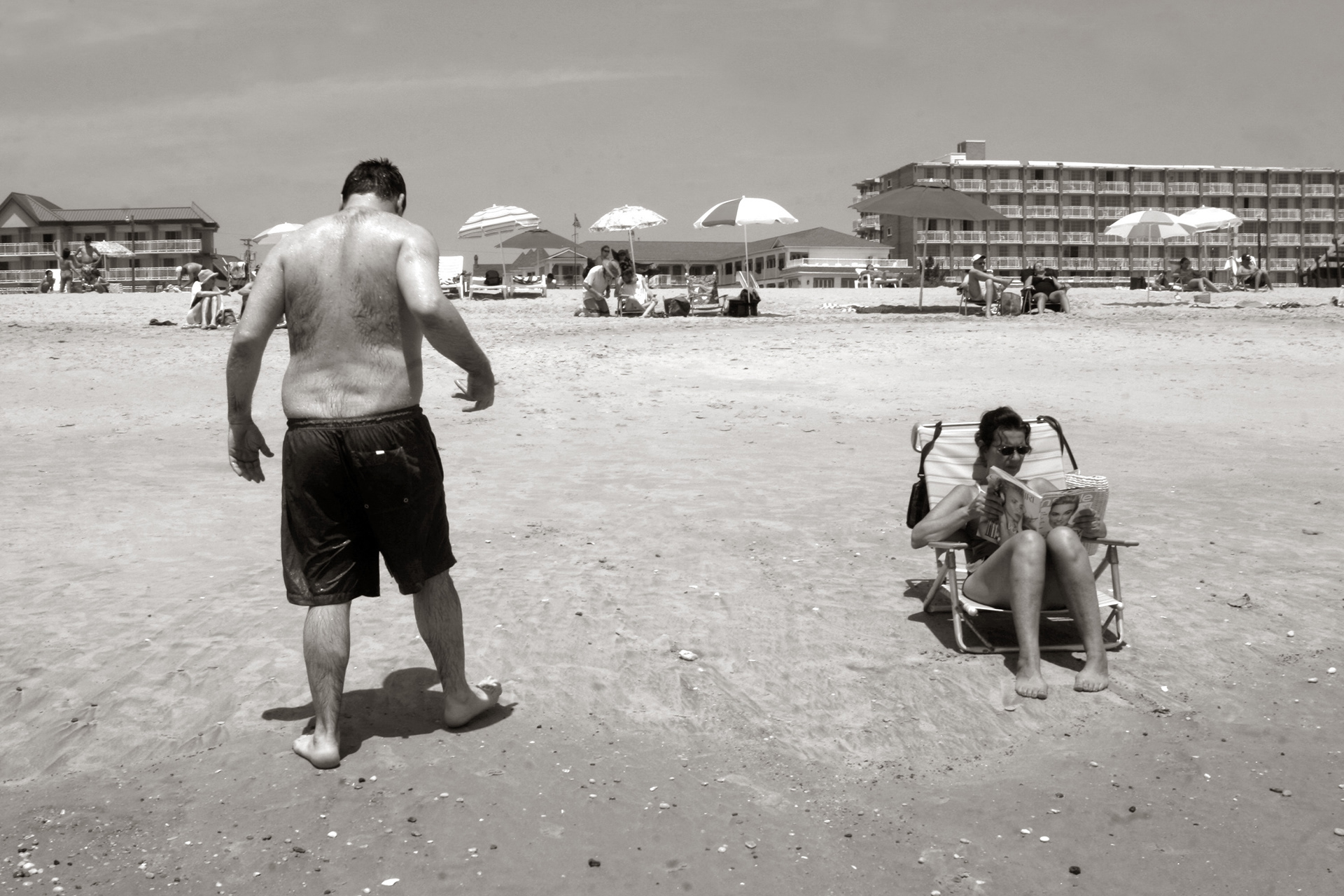 Michael at the beach