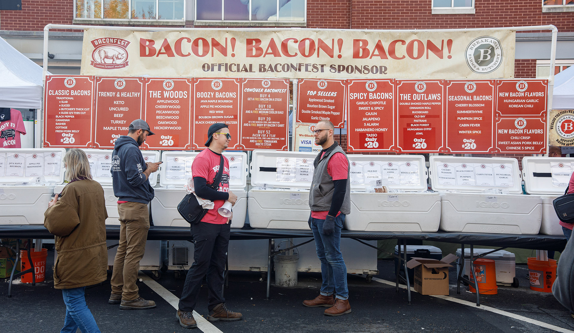 BaconFest, Easton.