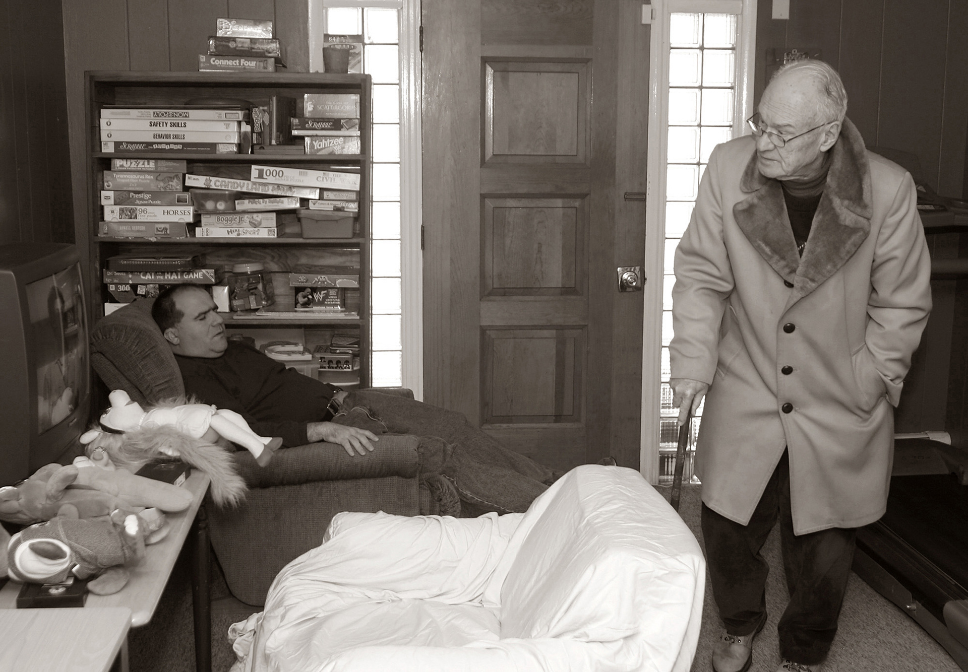 Michael and his father Ed