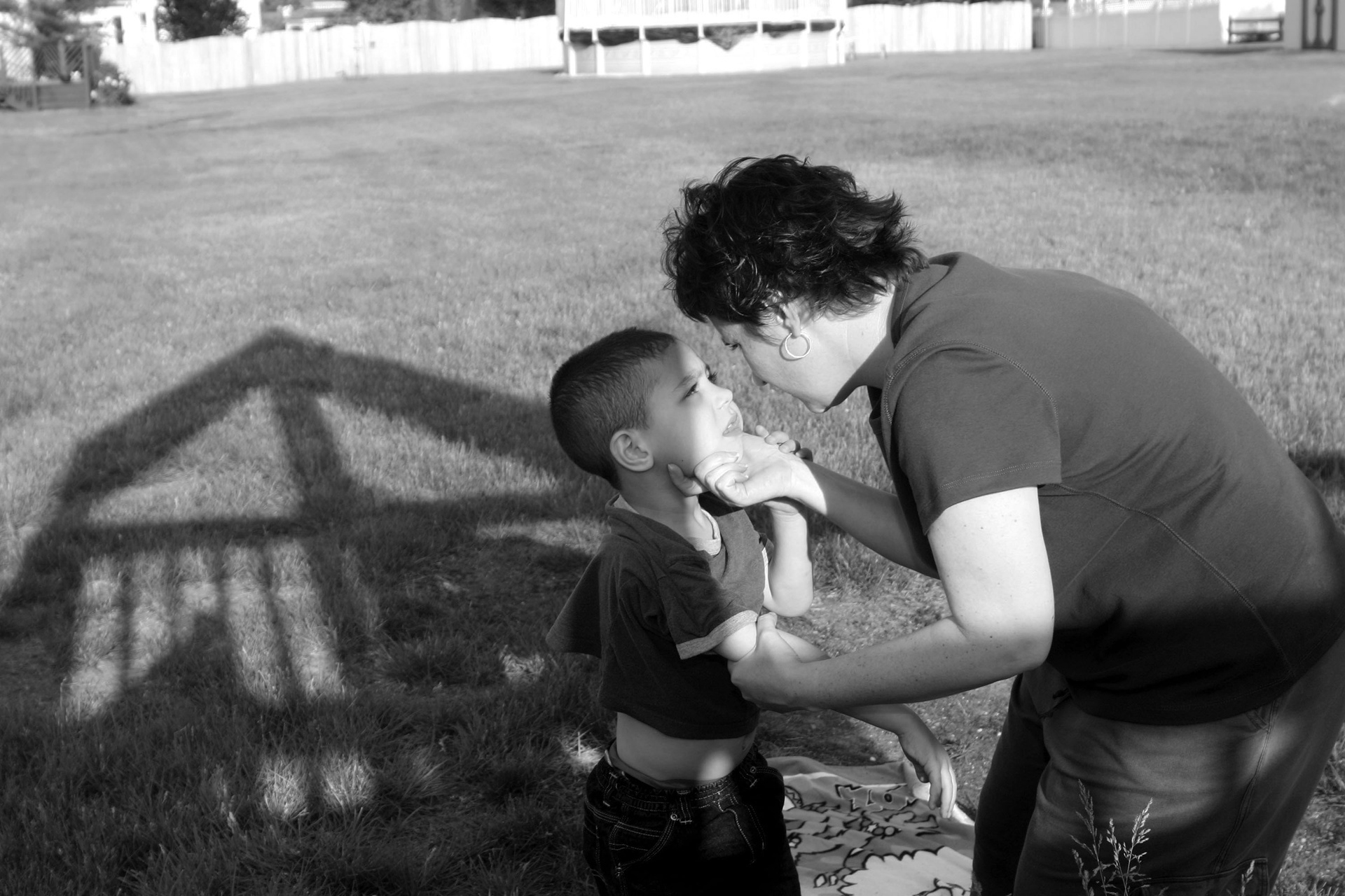 Nancy reprimands Eric