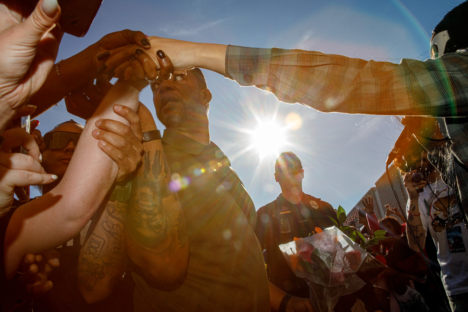 Cardi B at Spin Me 'Round record store for the release of her new CD, Am I the Drama?