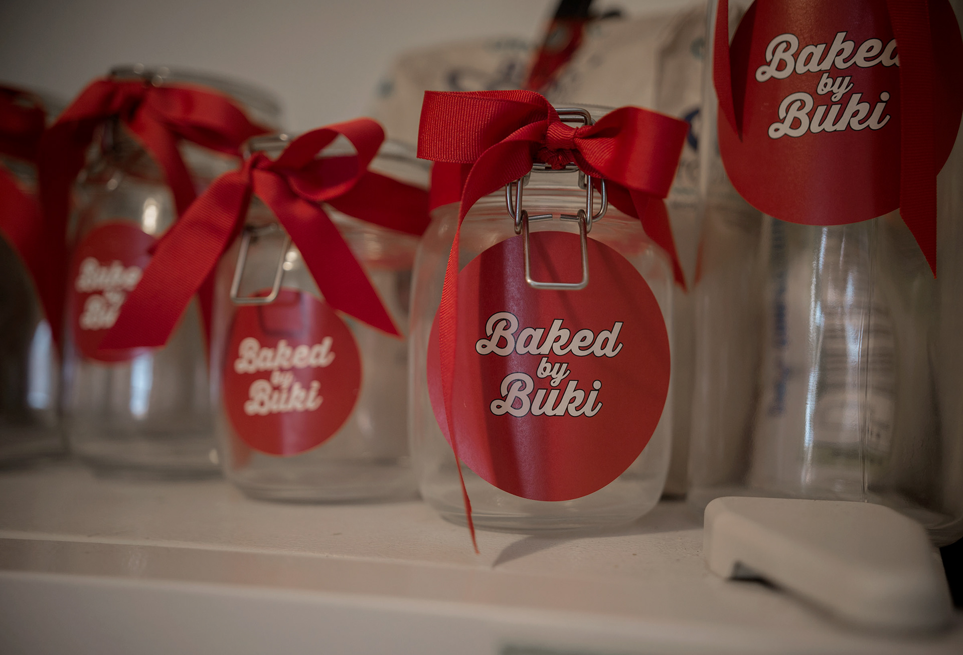 Buki Elegbede of “The Buki Show,” bakes homemade chocolate candy cane swirl cupcakes for the holiday season in Newark. (Jane Therese for Edible New Jersey)