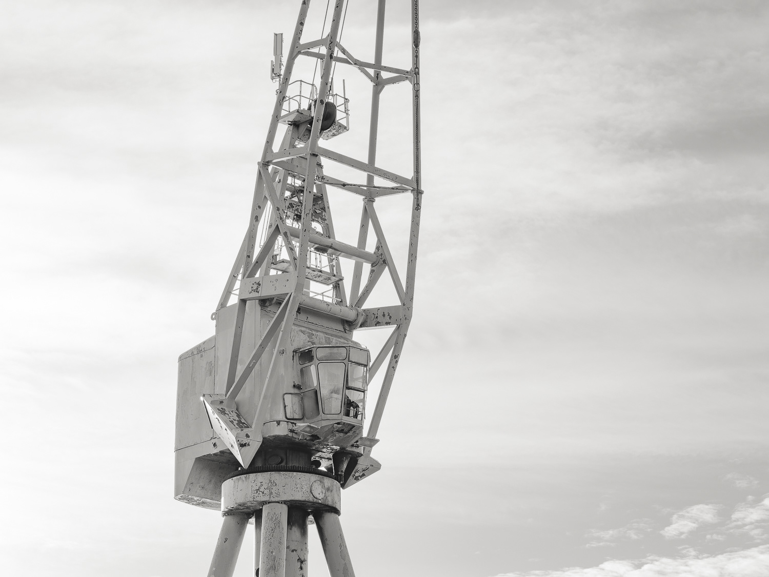 Burton Stather Wharf - Crane