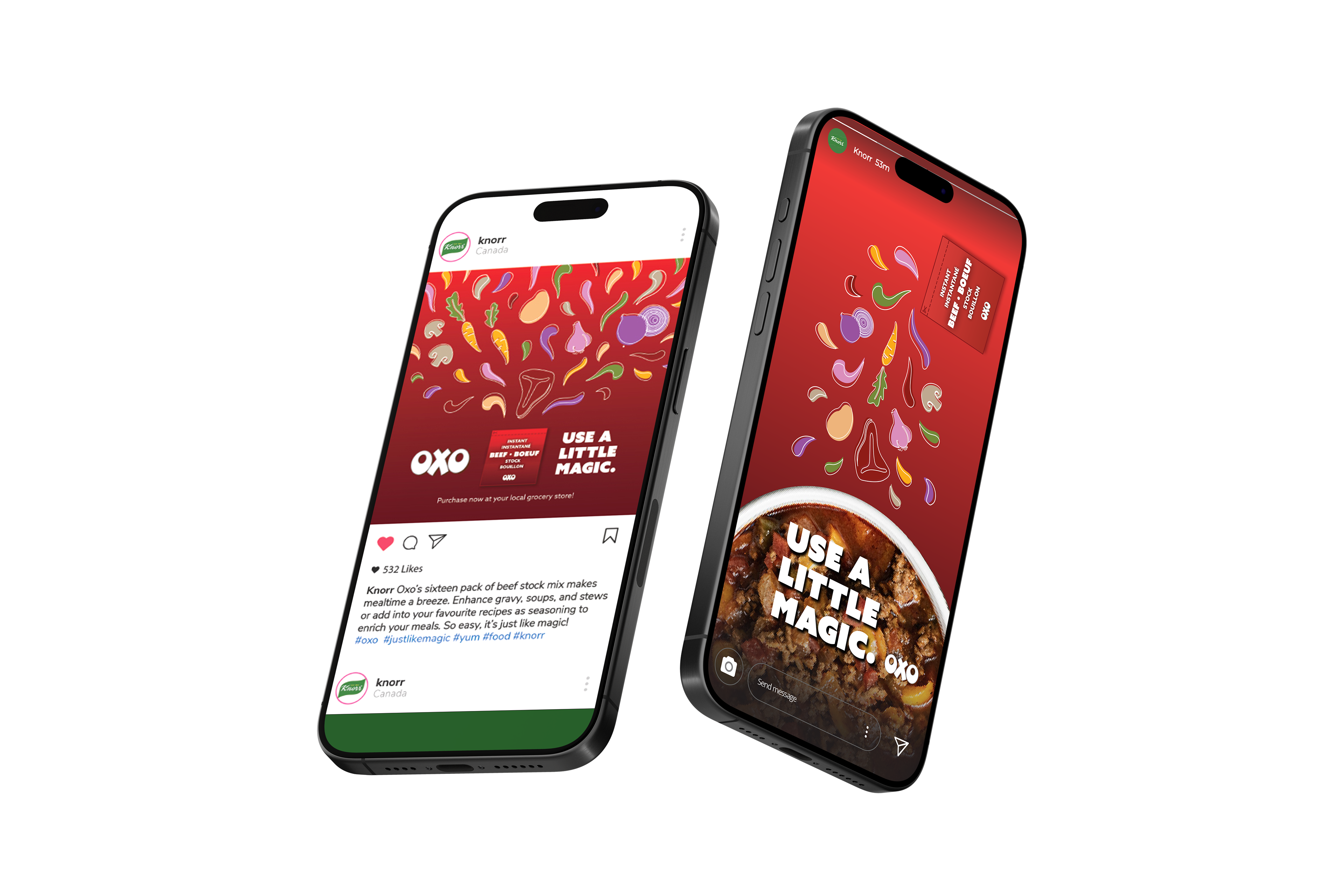 Oxo Instagram Post & Story