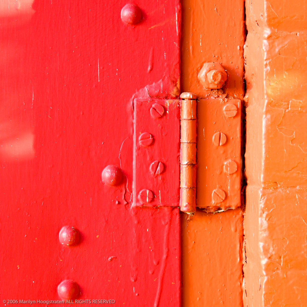 Painted Hinge