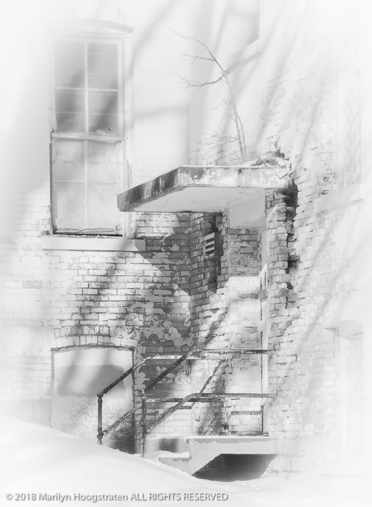 Back Entrance, Traverse City State Hospital