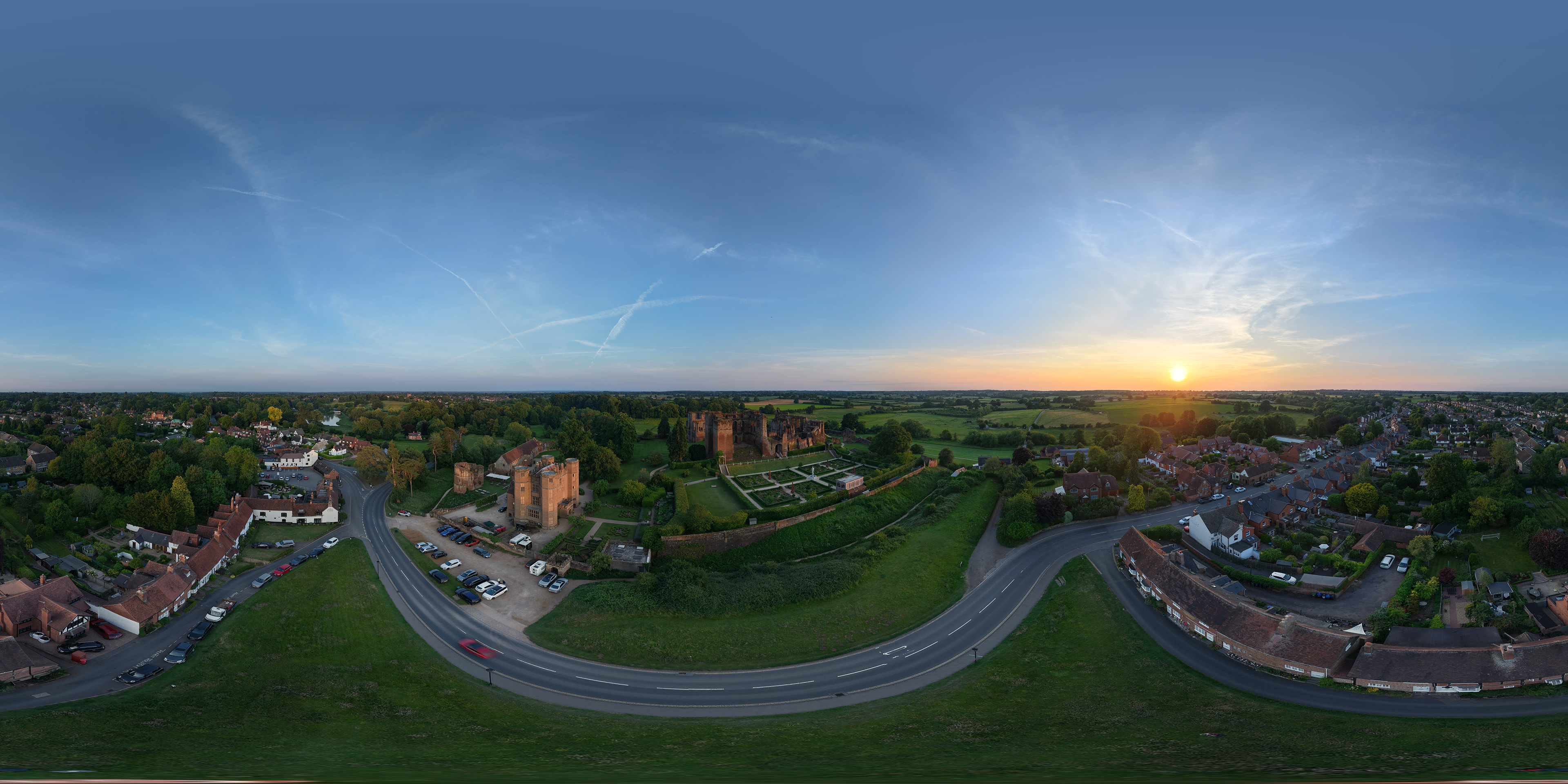 Kenilworth Castle 360' Panorama Warwickshire 10 June 2025