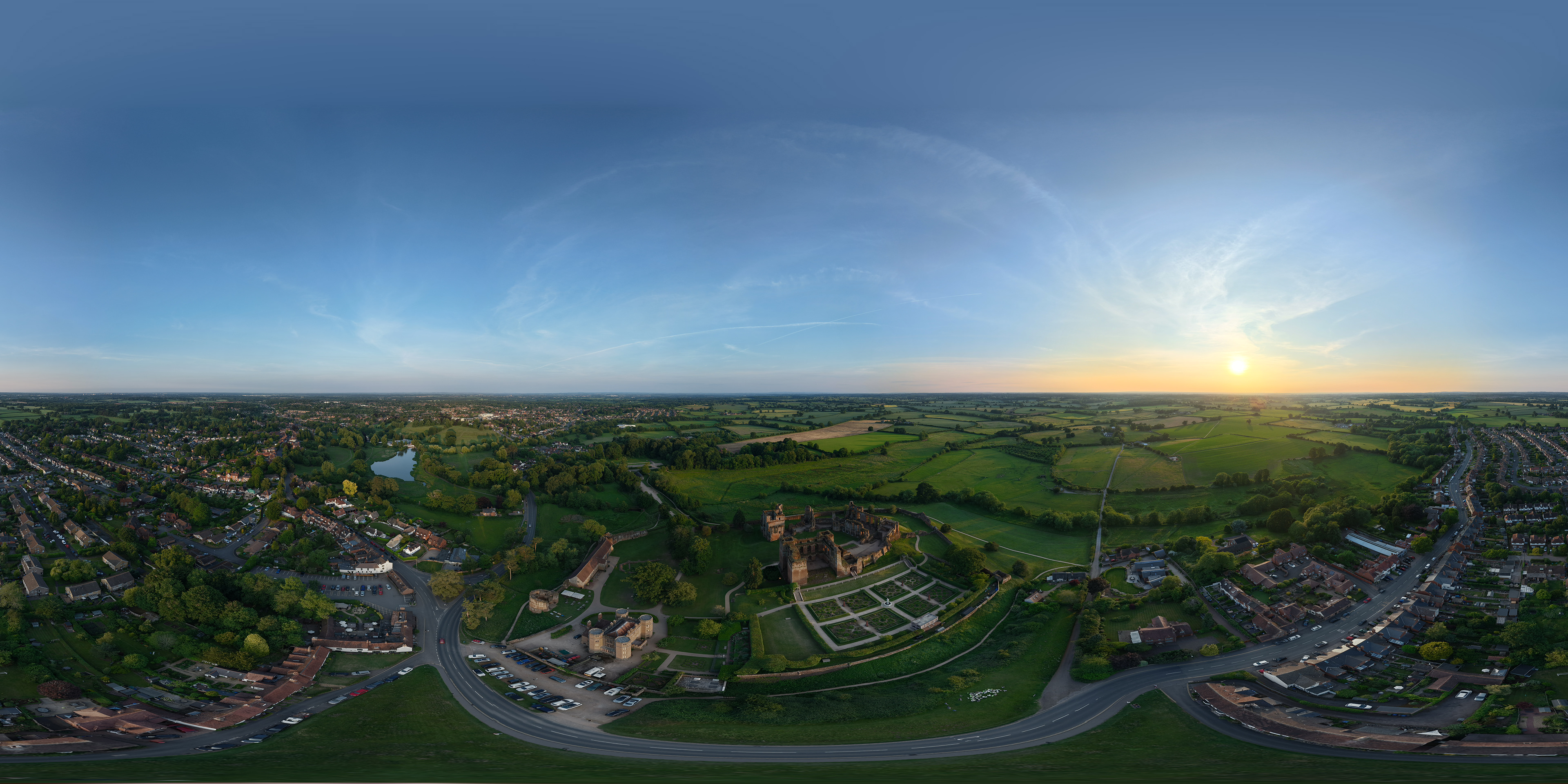 Kenilworth Castle 360' Panorama Warwickshire 10 June 2025