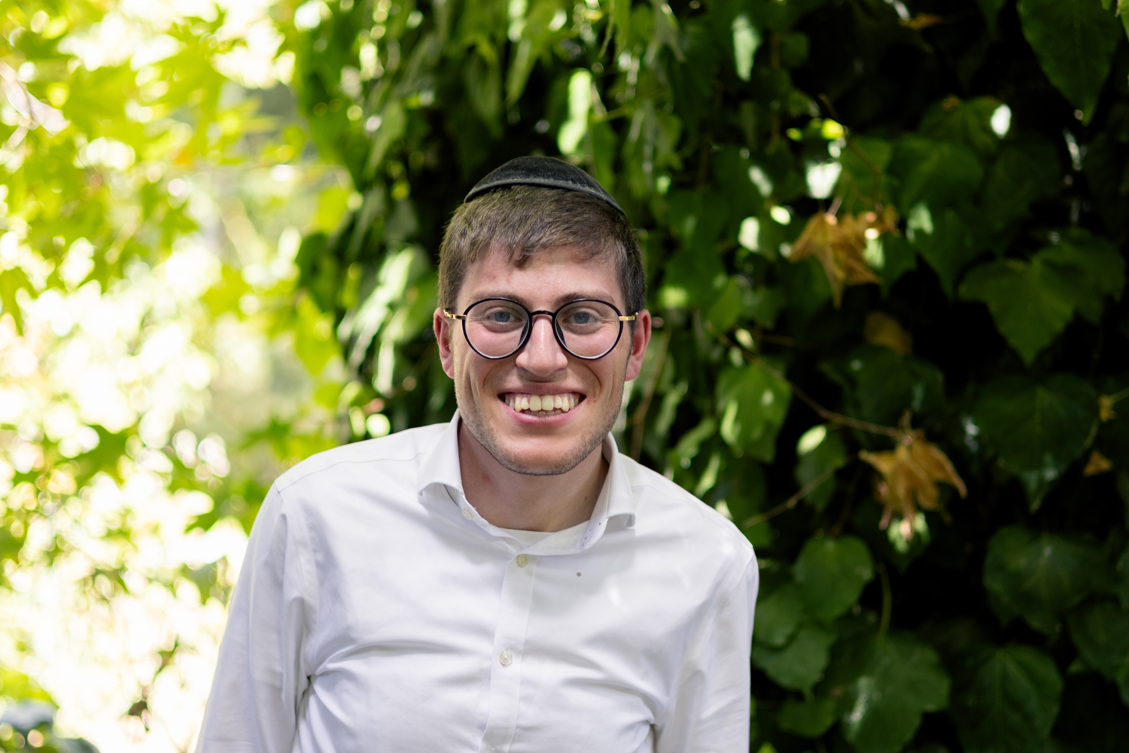 head shot of young man