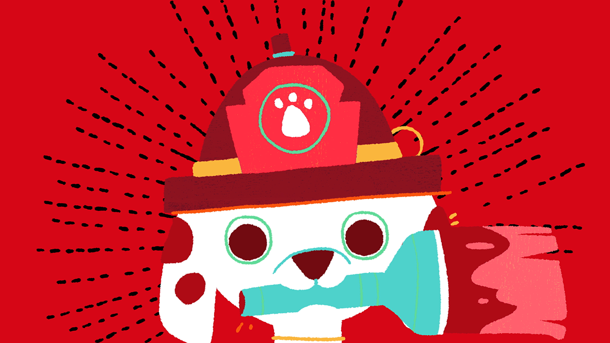 Barbara Astrini Motion+Design - Nick Jr. - Color Song: RED