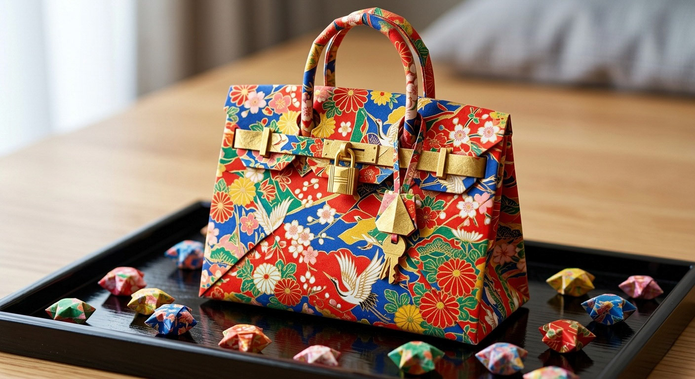 "Inspiration Hermès Birkin ORIGAMI"
