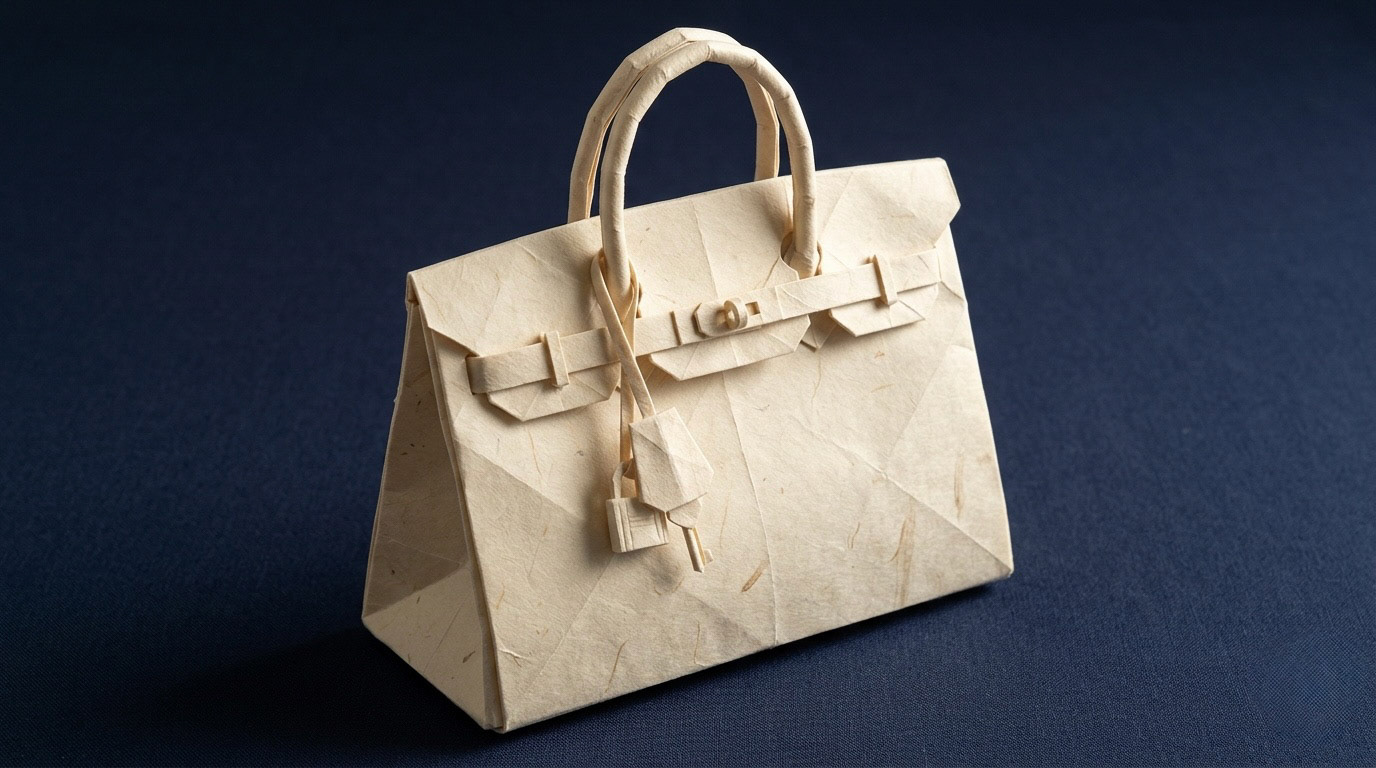 "Inspiration Hermès Birkin ORIGAMI"