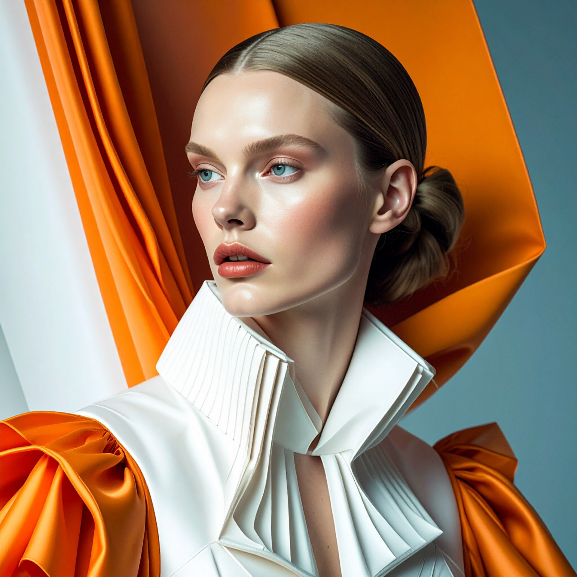 "Inspiration The Pleated Profile"