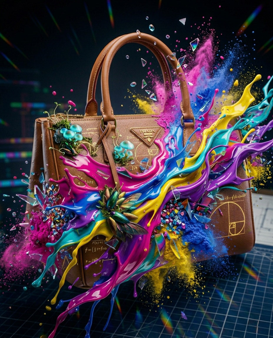 "The Chromatic Explosion - PRADA Galleria"