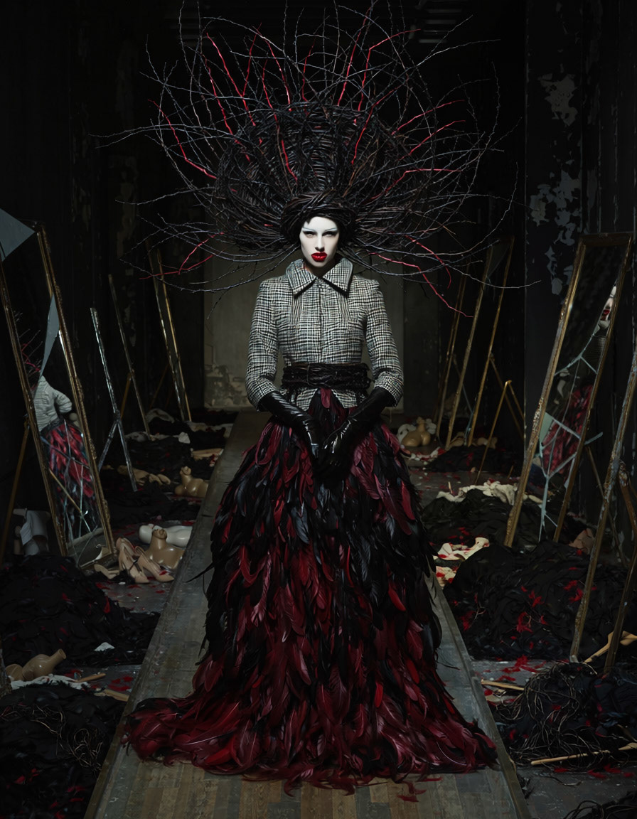 "Inspiration The Horn of Plenty - Alexander McQueen "