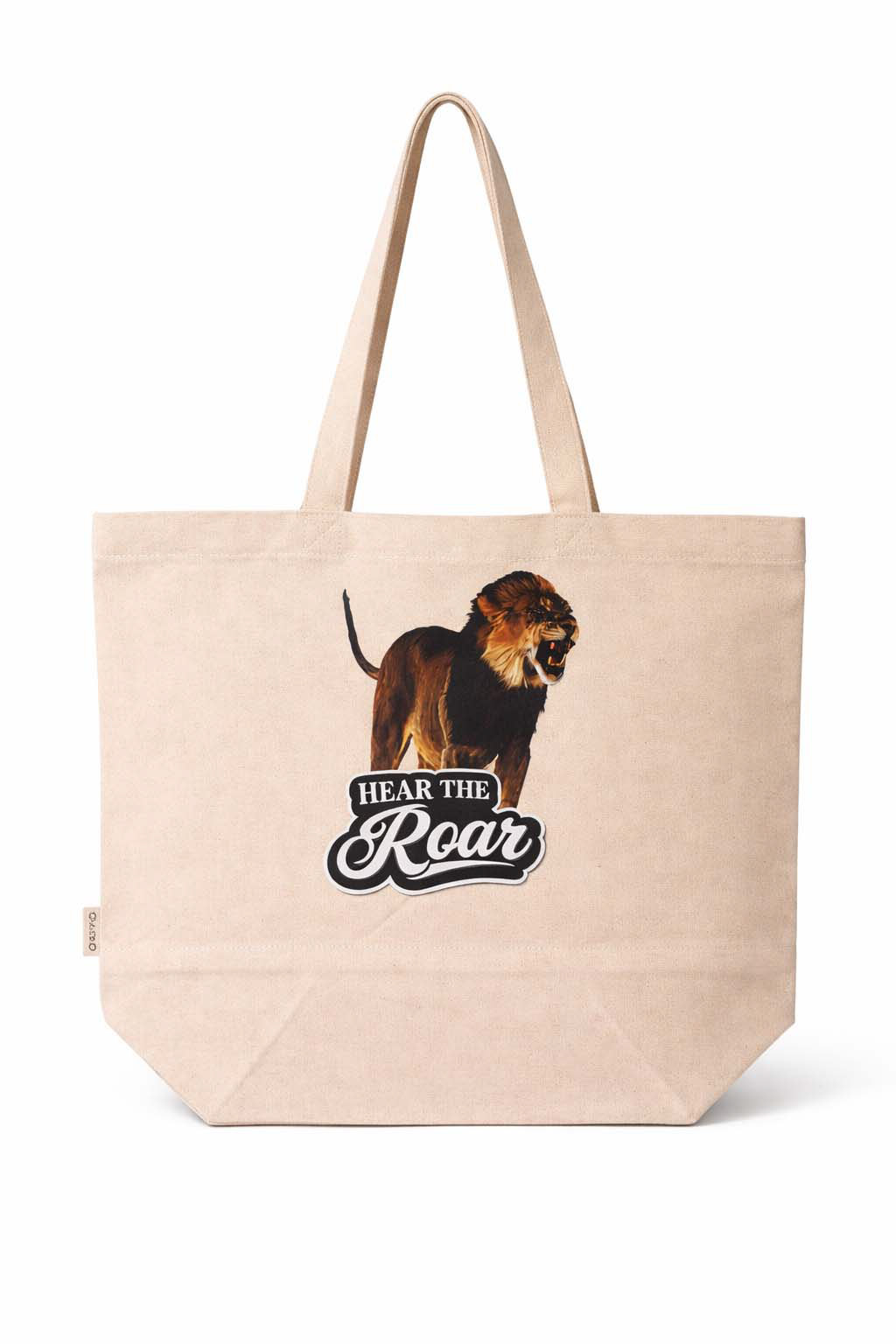 Own your voice, the wild was never meant to whisper. Okiyo Taikai Cotton Beach Bag.