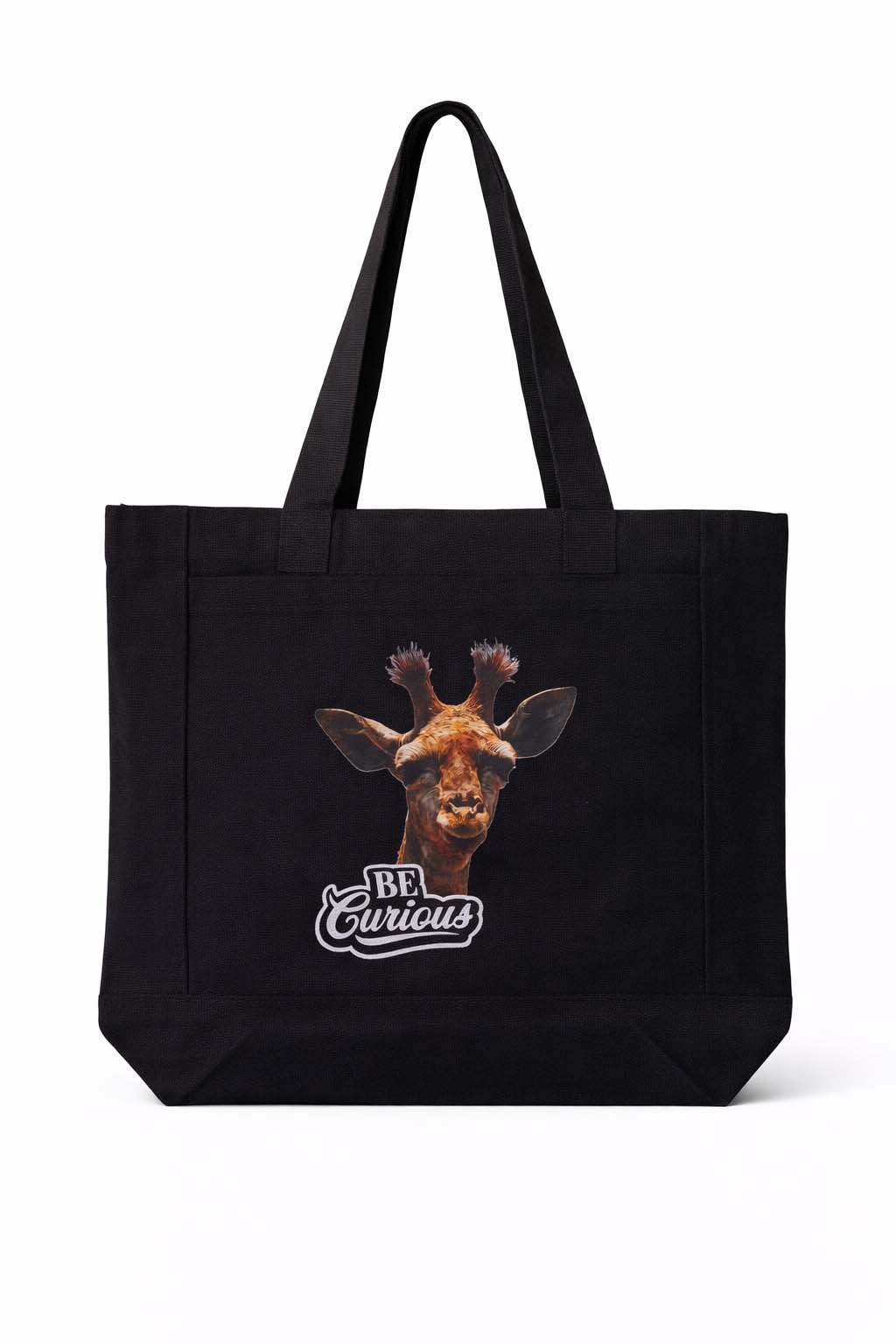 Stay curious, growth begins where wonder lives. Okiyo Subarashi Recycled Canvas Tote .