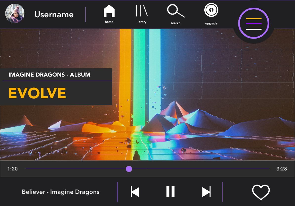 music playing on standby 
