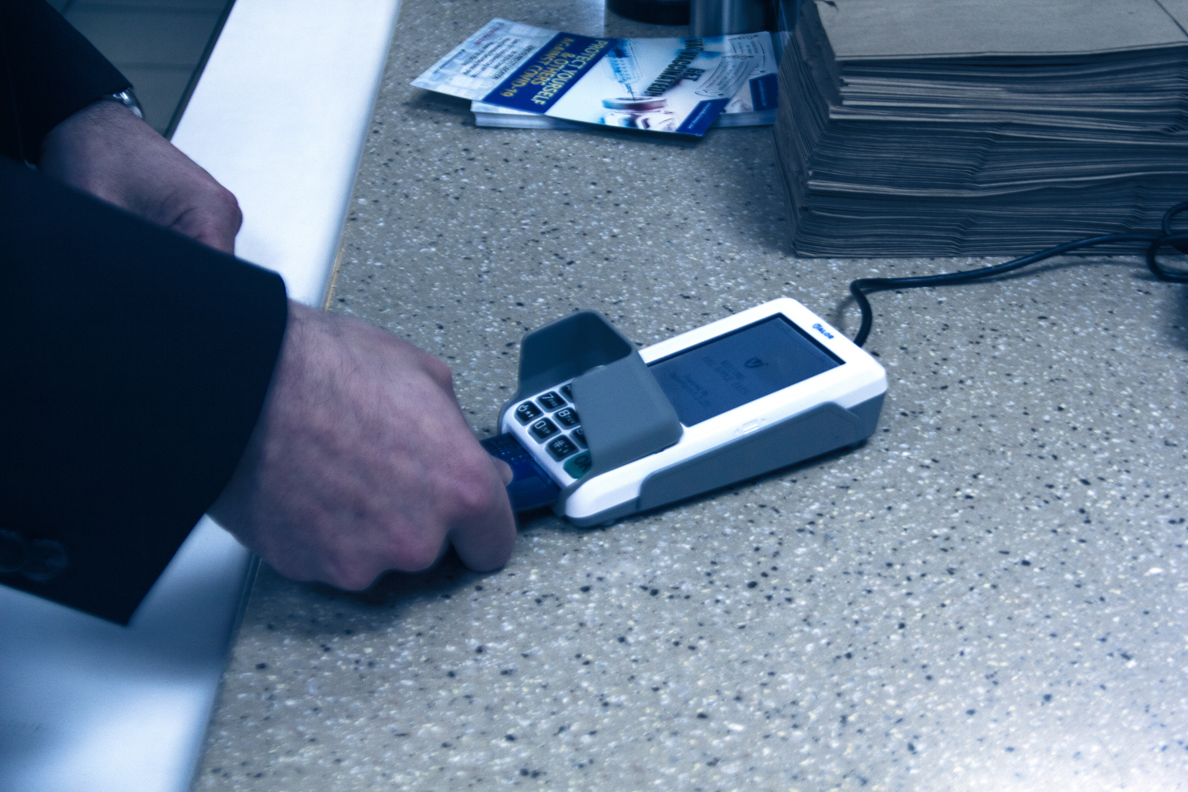 terminal being in use-1