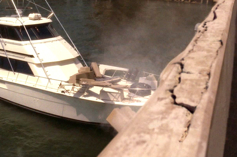 CSI:Miami S4 - Match-move, comp, paint - Boujou, After Effects