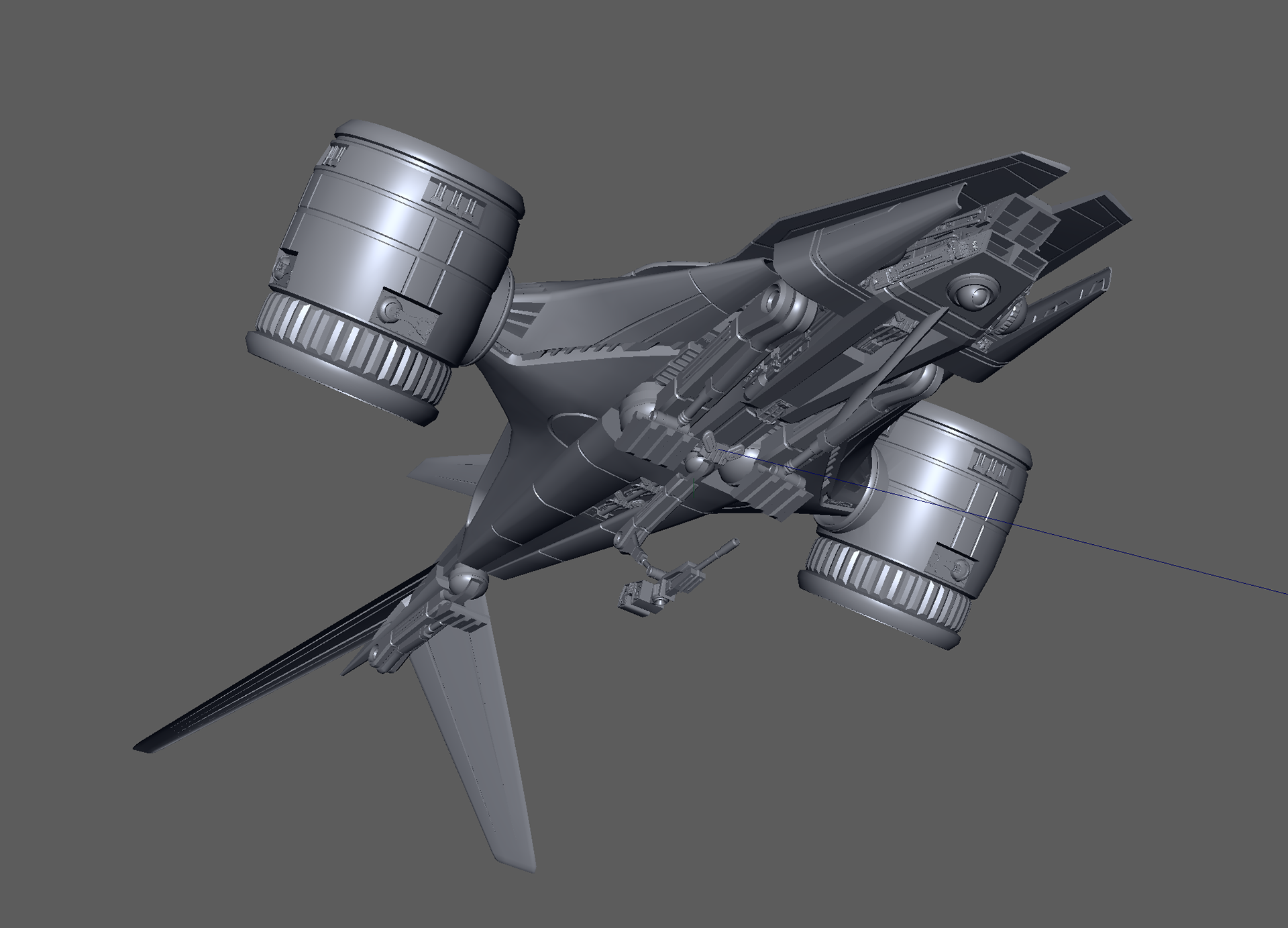 HK - The Sarah Conner Chronicles - Model, texture, rig - Maya