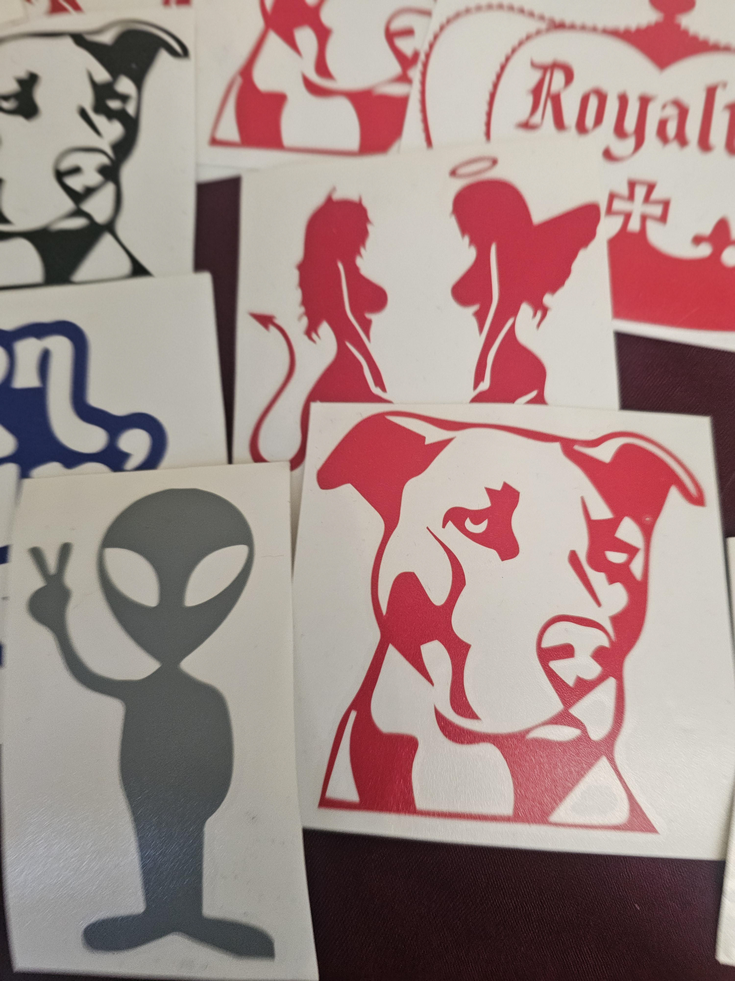 Custom Vinyl Stickers and Decals in any Size Available!