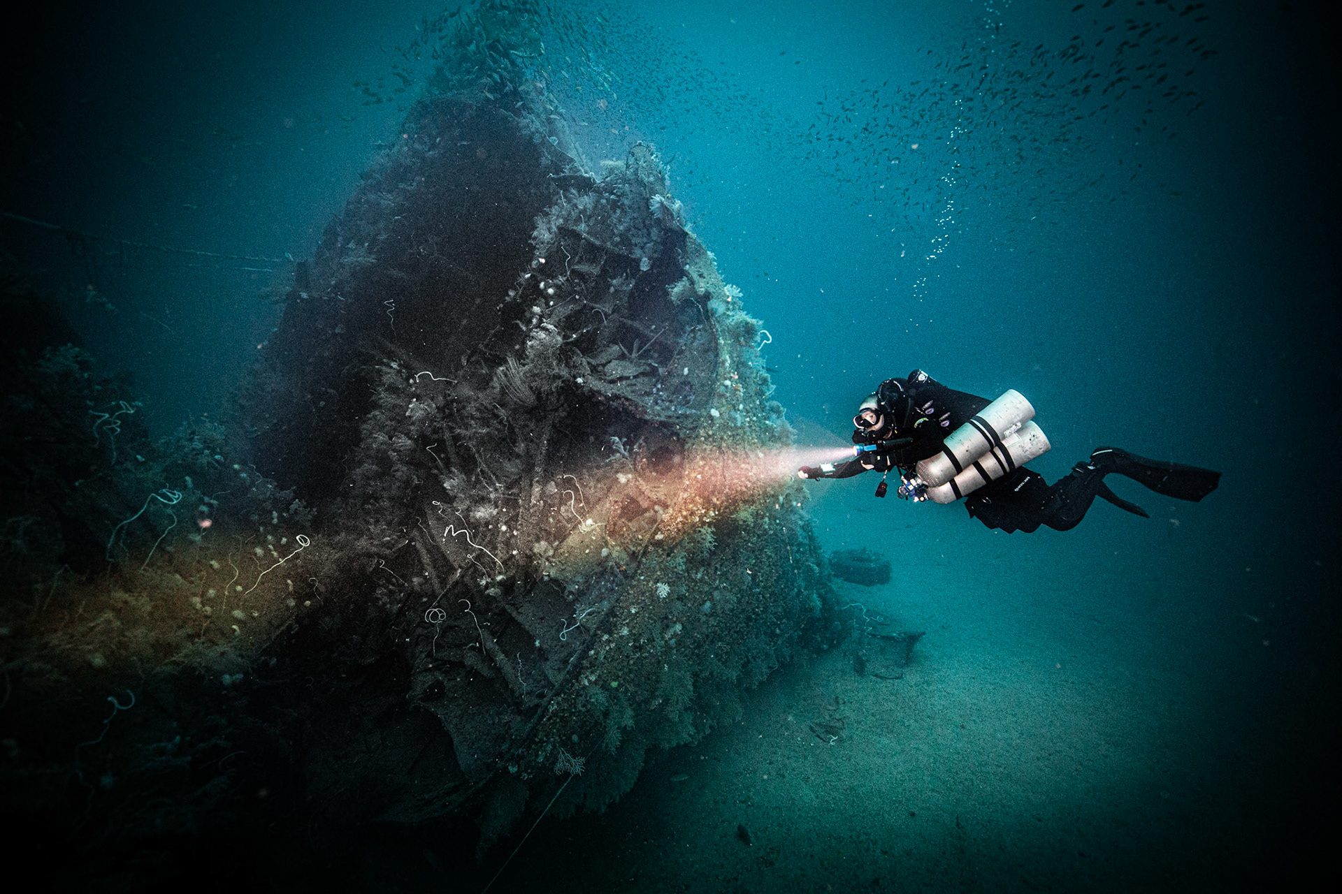 Ines Wreck -70m