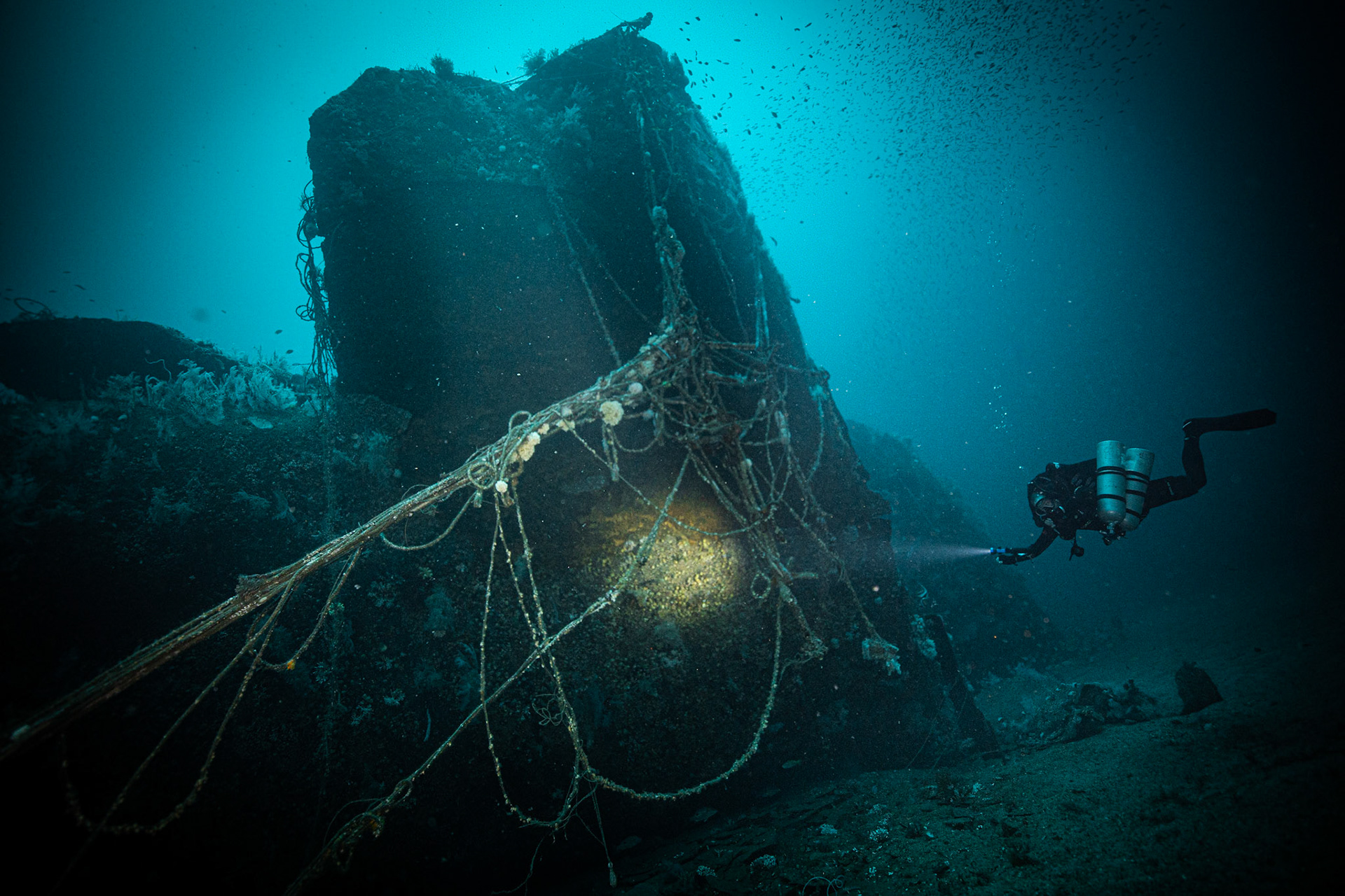 Ines Wreck -70m