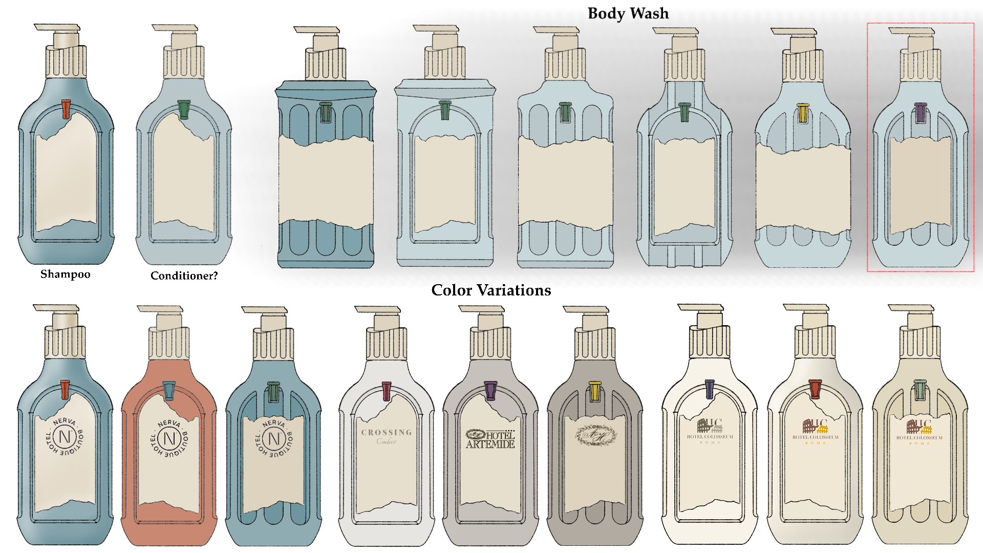Brainstorming Body Wash